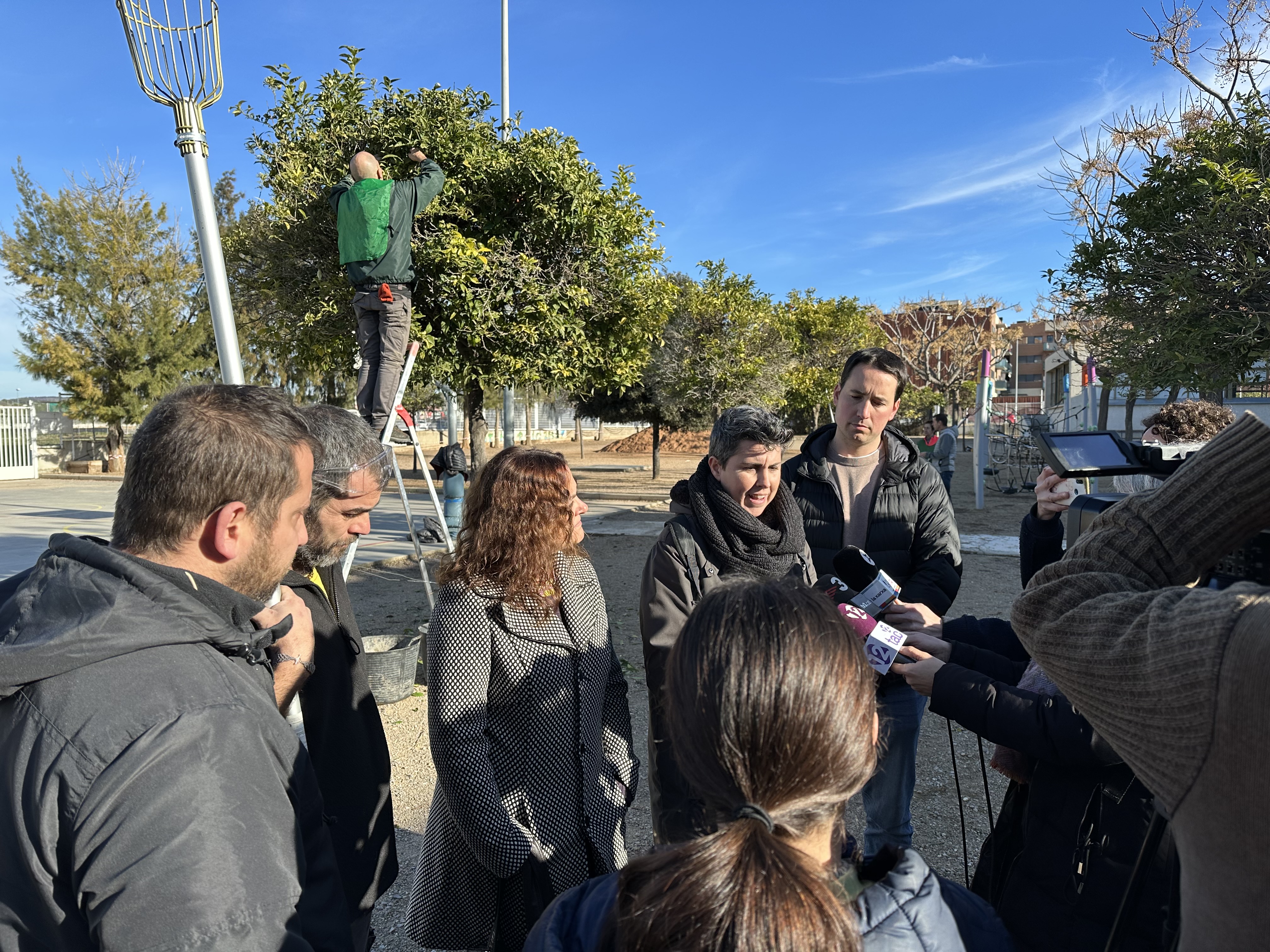 Visita de regidors de Govern per conèixer el projecte