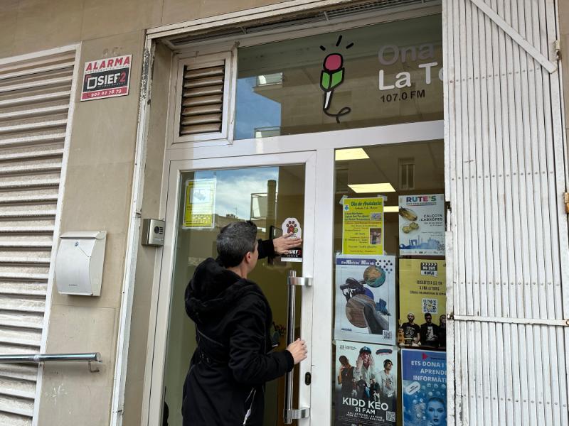 Ona La Torre també permet l'accés d'animals de companyia