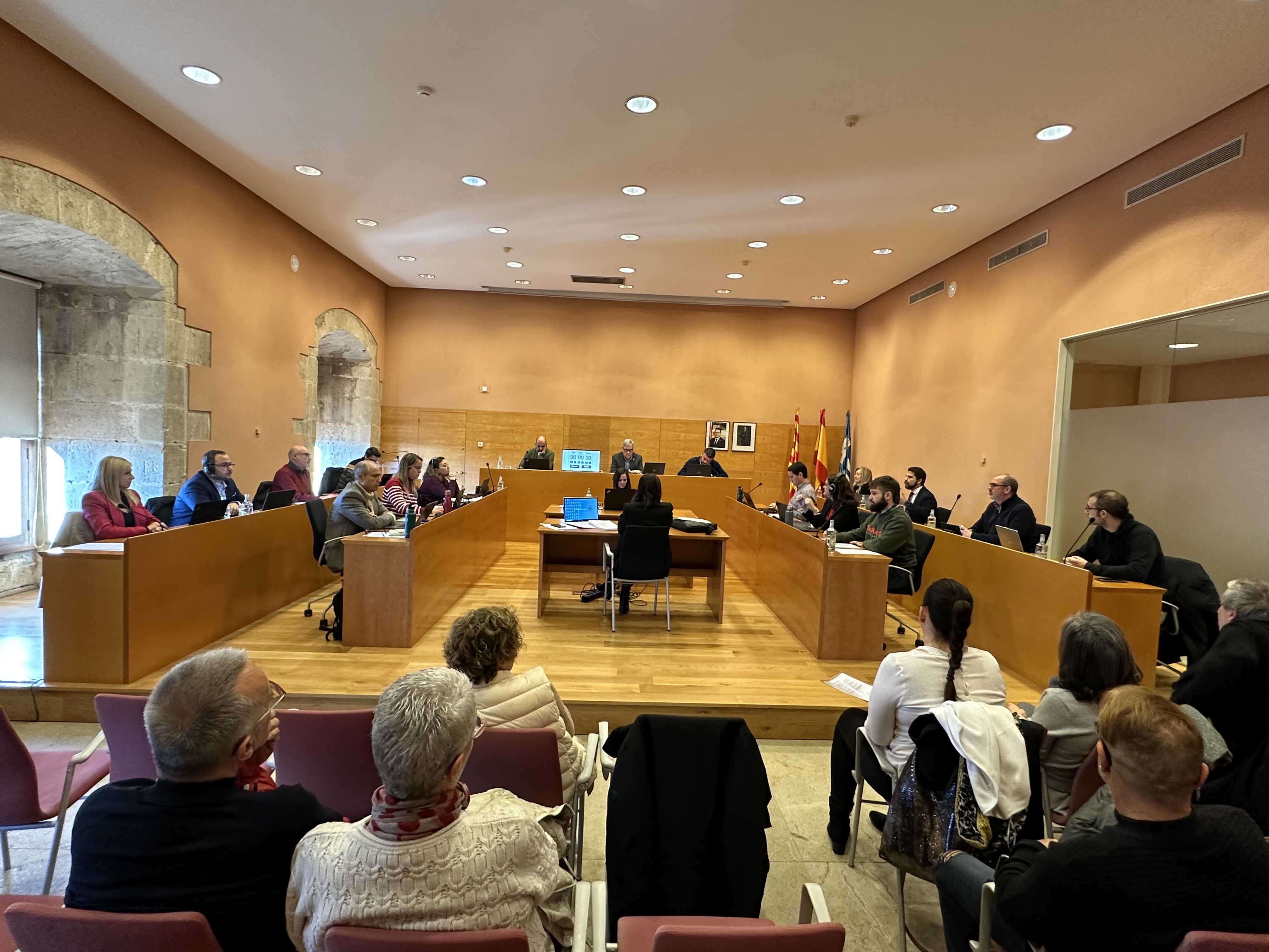 Imatge d'arxiu del ple ordinari del 25 de gener de 2024.