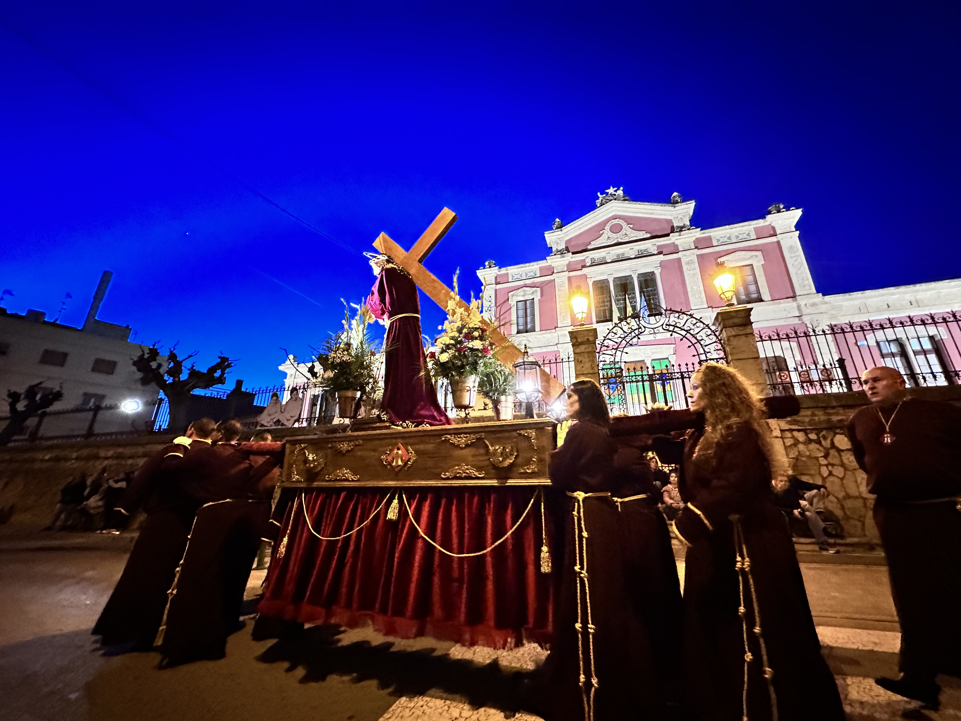 Foto del pas de la Hermandad del Nazareno de l'any 2023