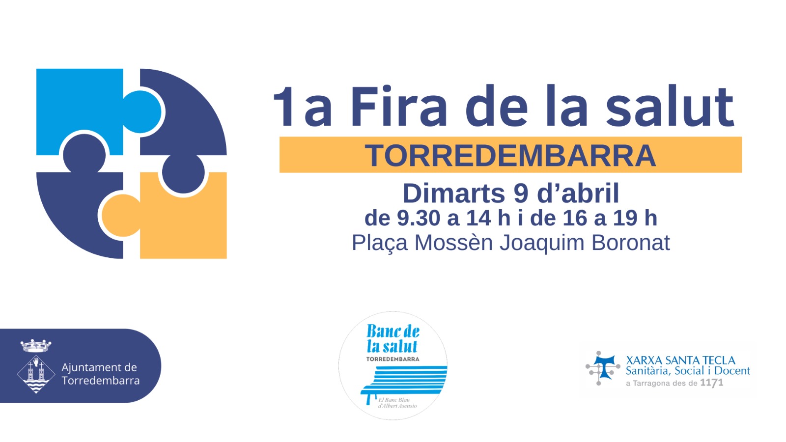 Imatge promocional de la 1a Fira de la salut