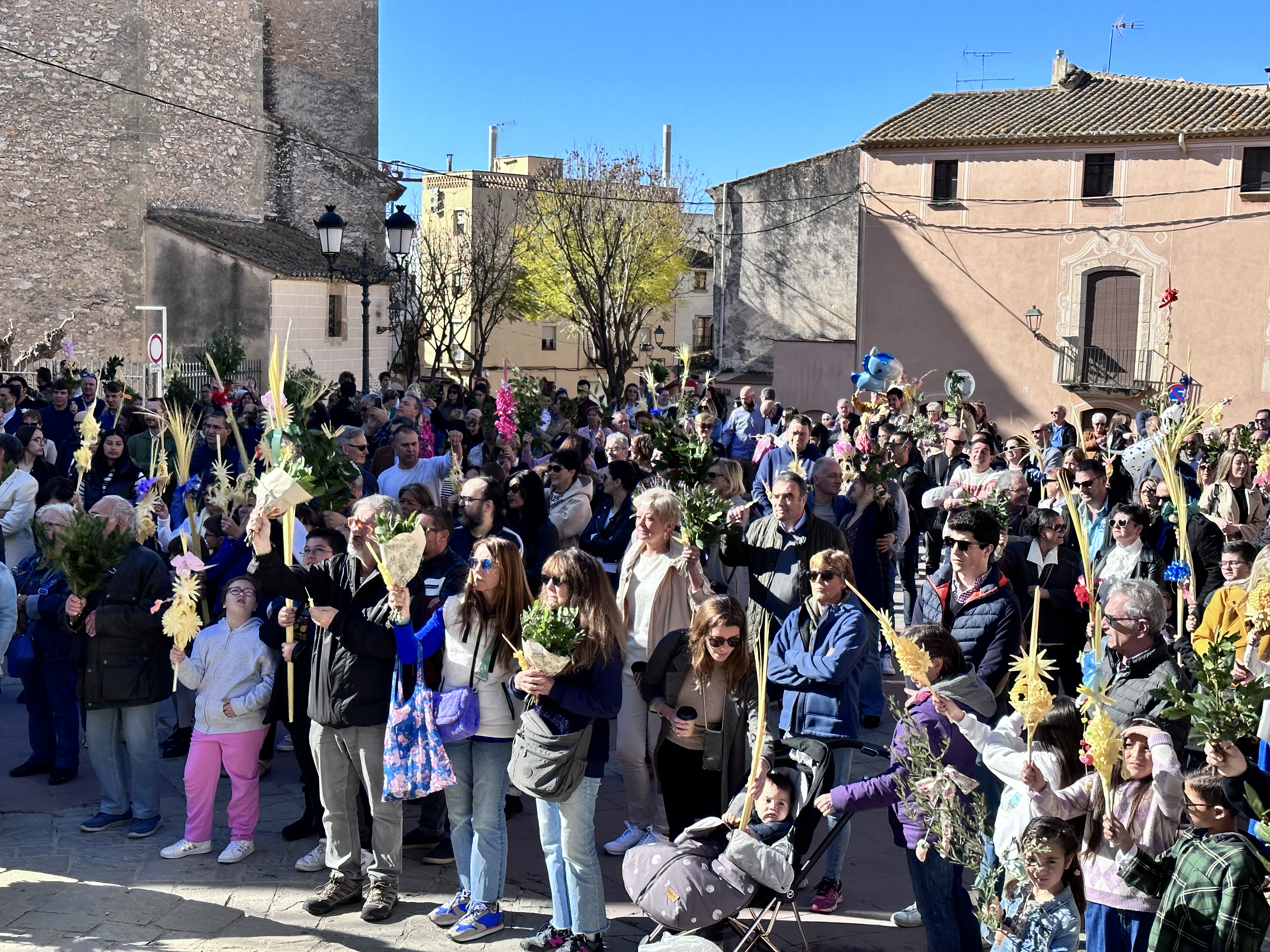 Foto de la Benedicció de Rams de l'any 2023
