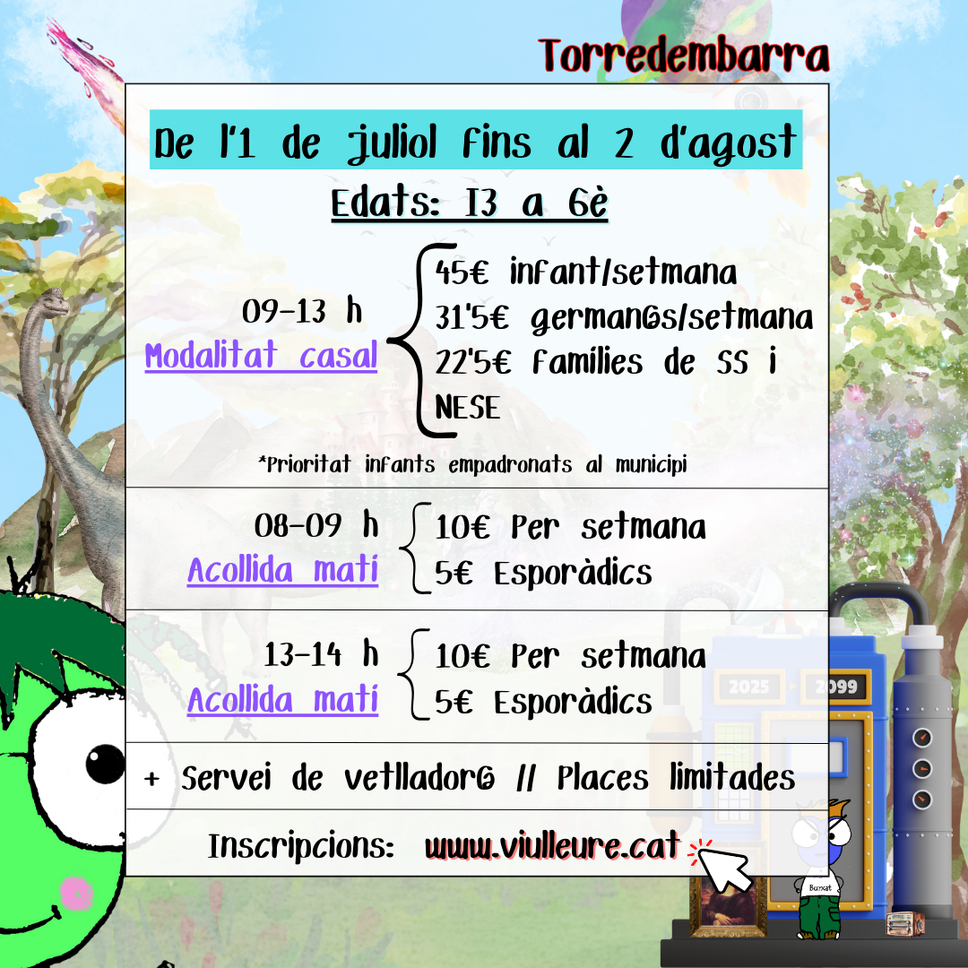 Cartell del Casal d'estiu