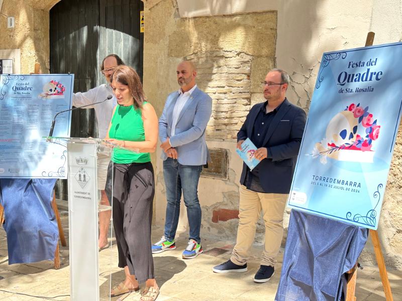 Foto de la presentació del programa de la Festa del Quadre 2024