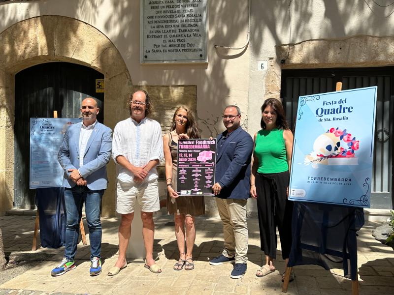 Foto de la presentació del programa de la Festa del Quadre 2024