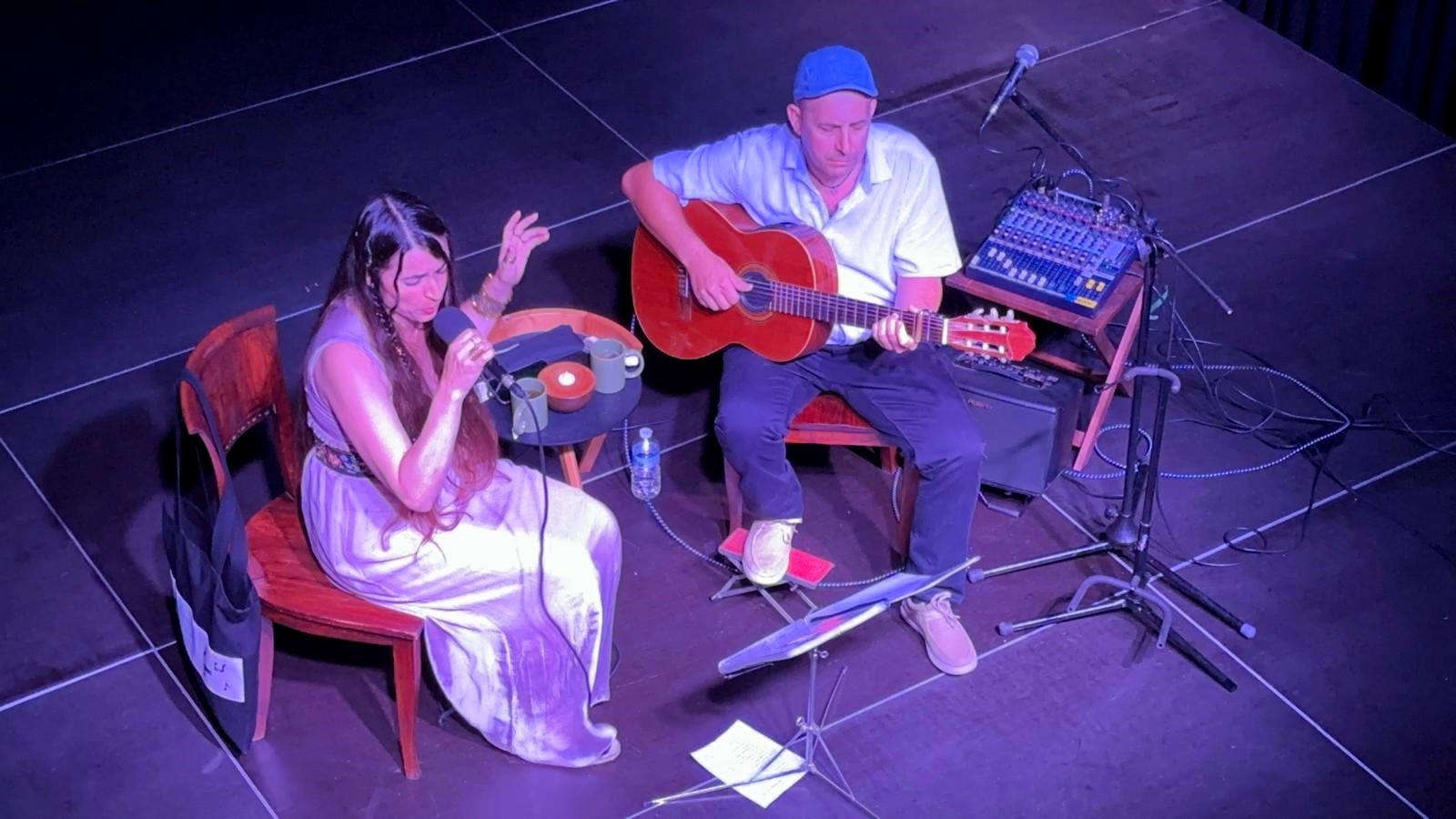 Imatge del concert de Somnis de poetes del 7 de juliol