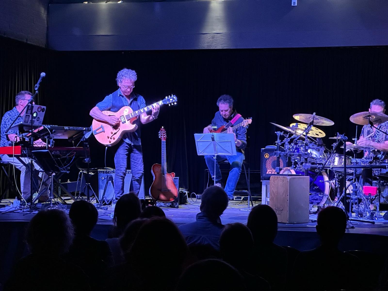 Imatge del concert de Xavi Díaz Grup del 30 de juny