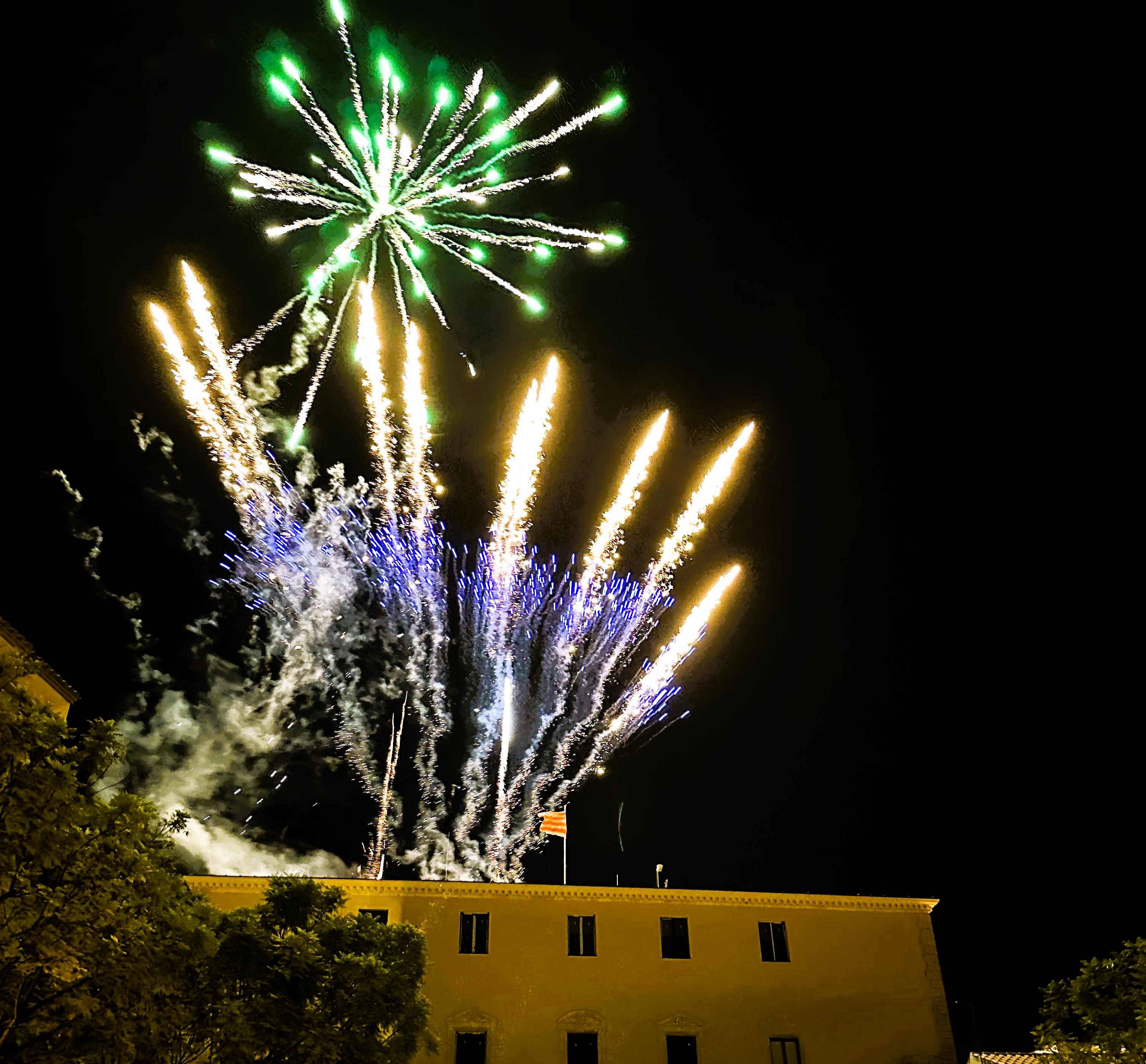 Imatge del castell de focs artificials del 2023