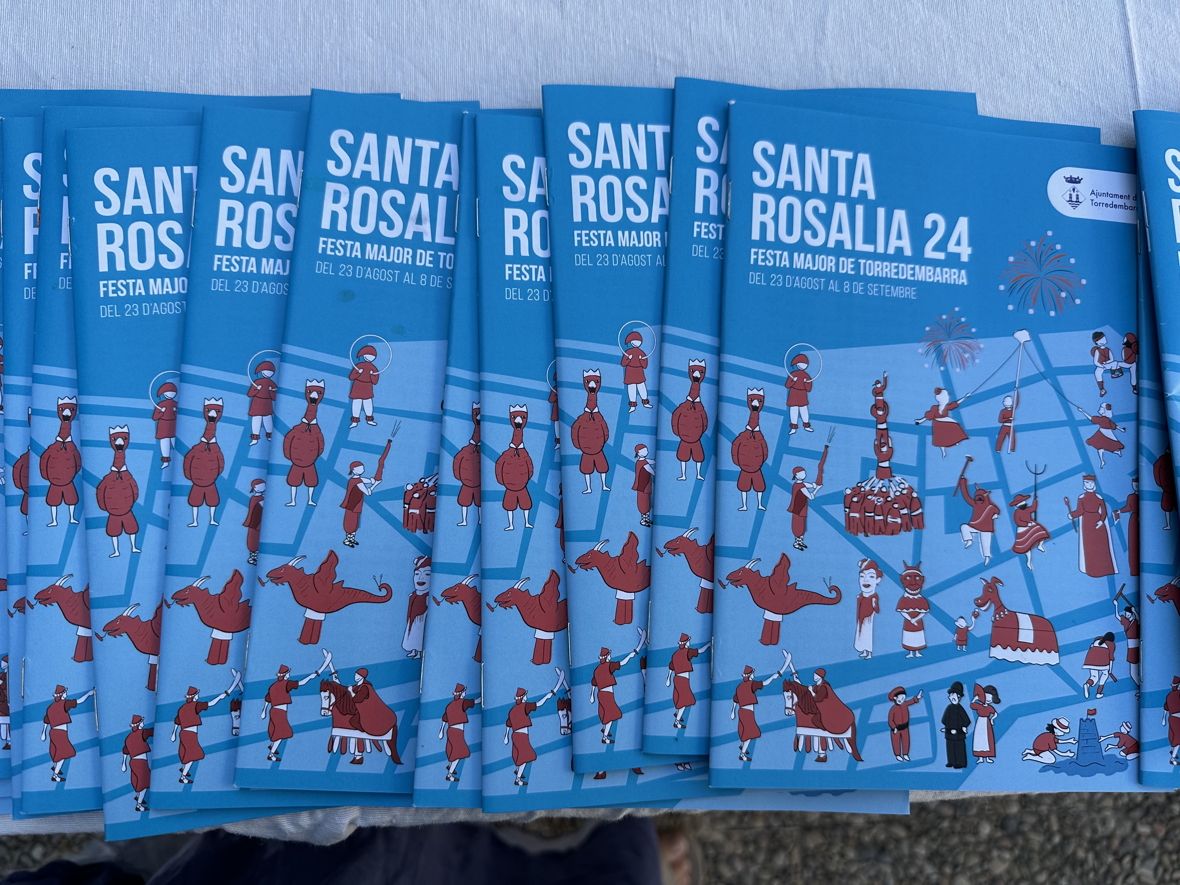 Presentació programa festa de Santa Rosalia 2024