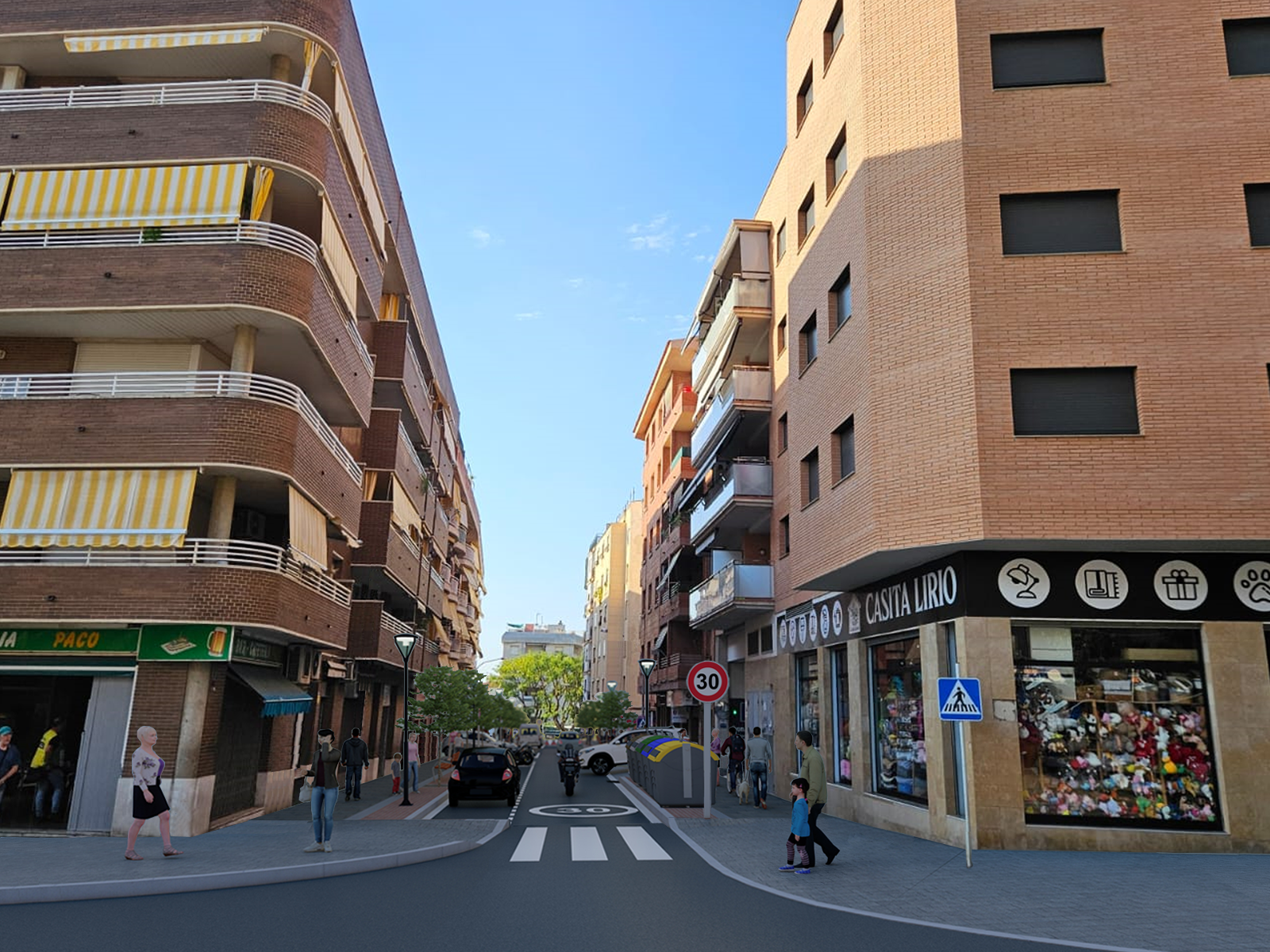 Disseny obres del c/ Lleida