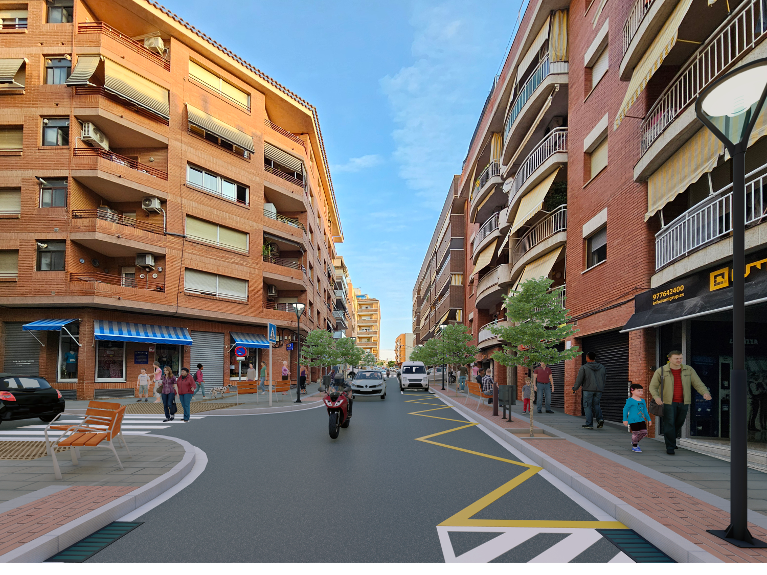 Disseny obres del c/ Lleida