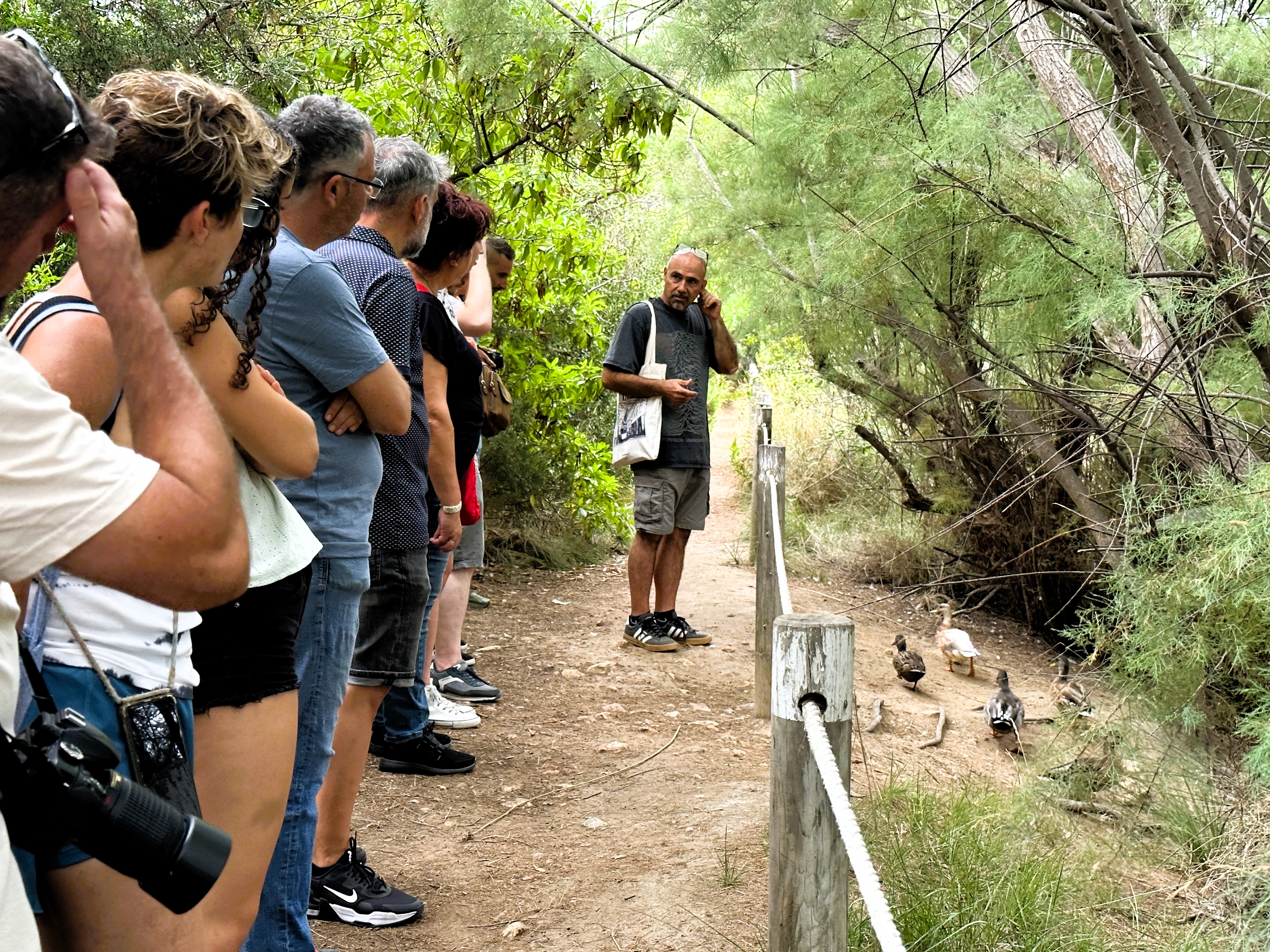 Visita guiada pel Sender Blau del 13 d'agost