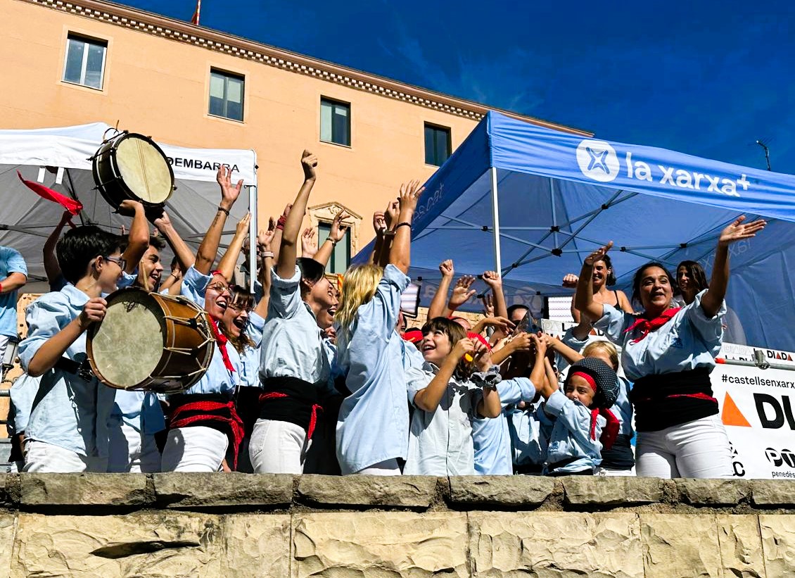 Lliurament del premi de 1r classificat als Nois de la Torre