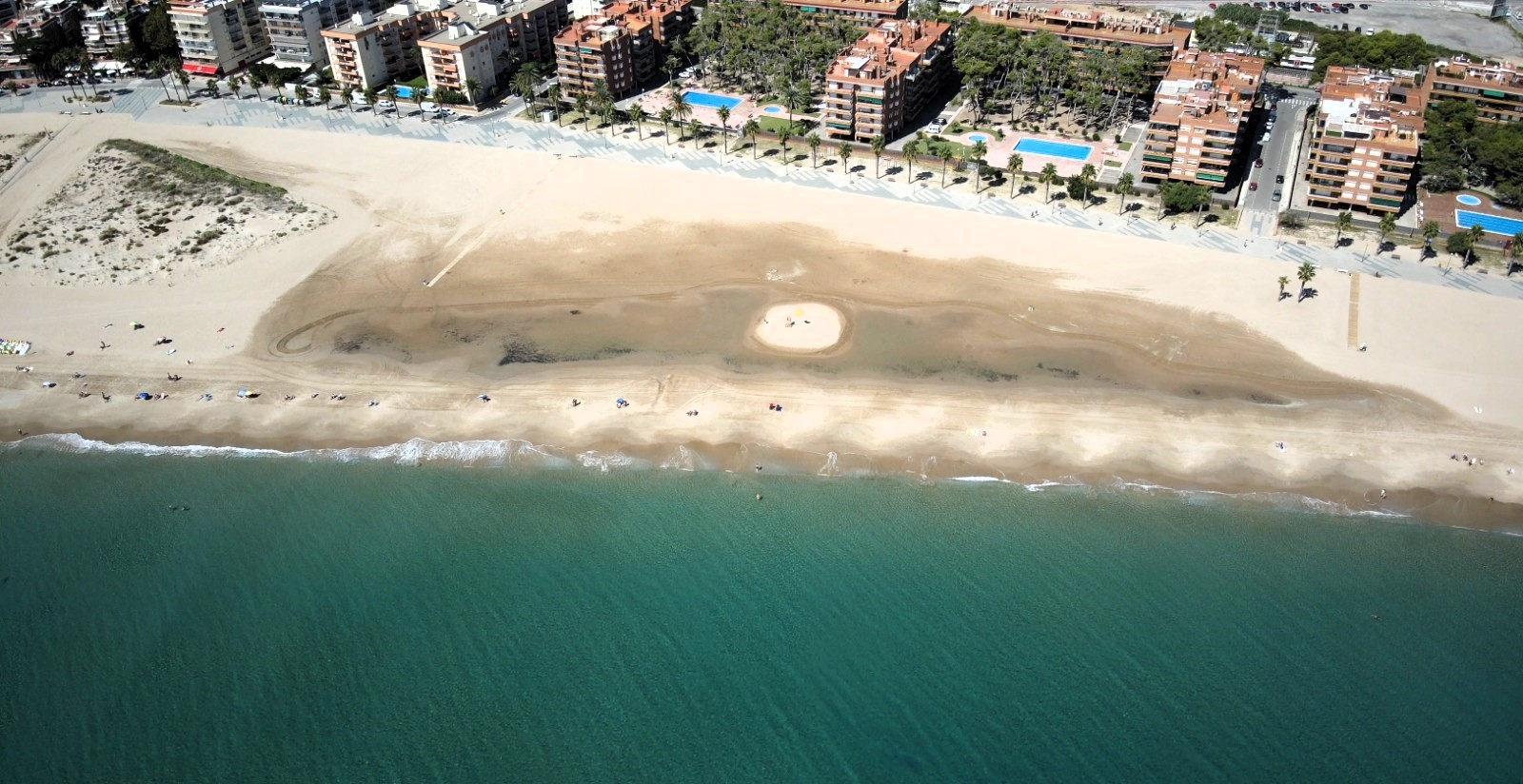 Situació platja de la Paella