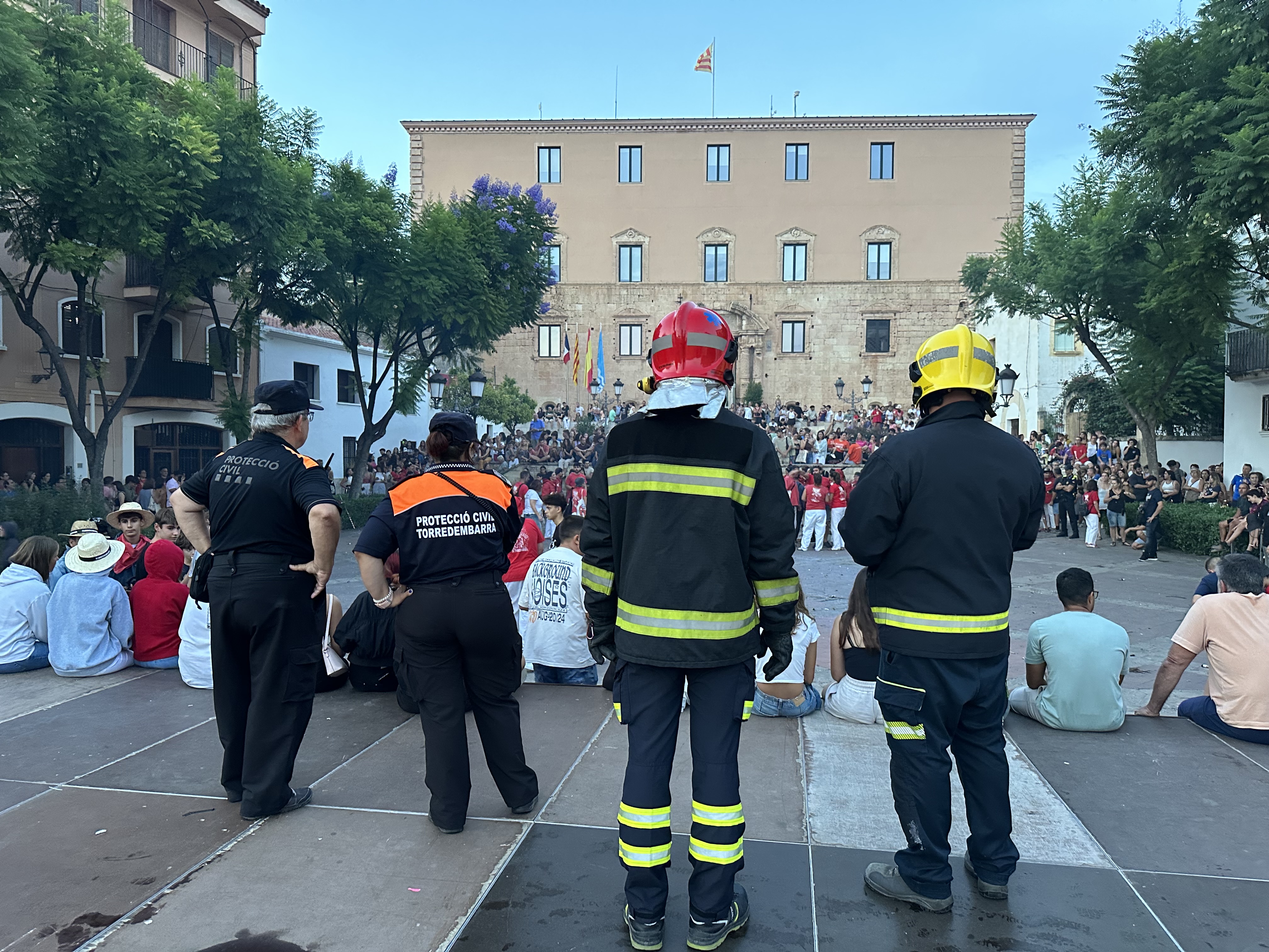 Serveis de bombers i de protecció civil, a la Festa Major