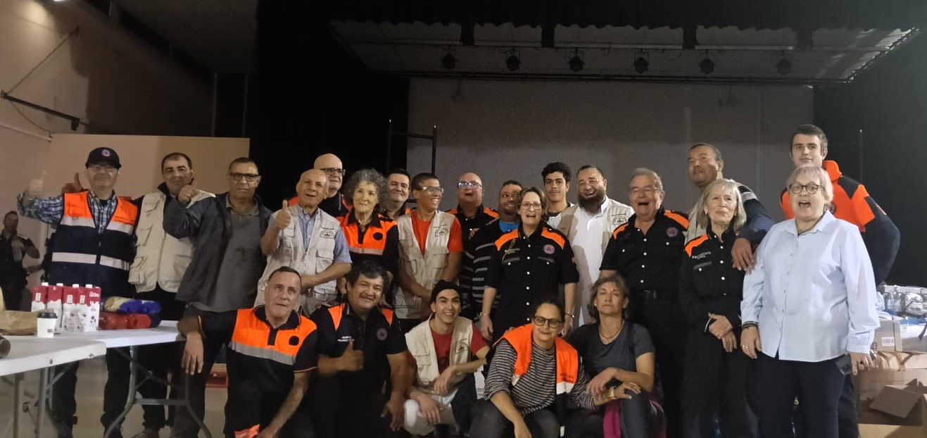 Grup de voluntaris de la recollida solidària