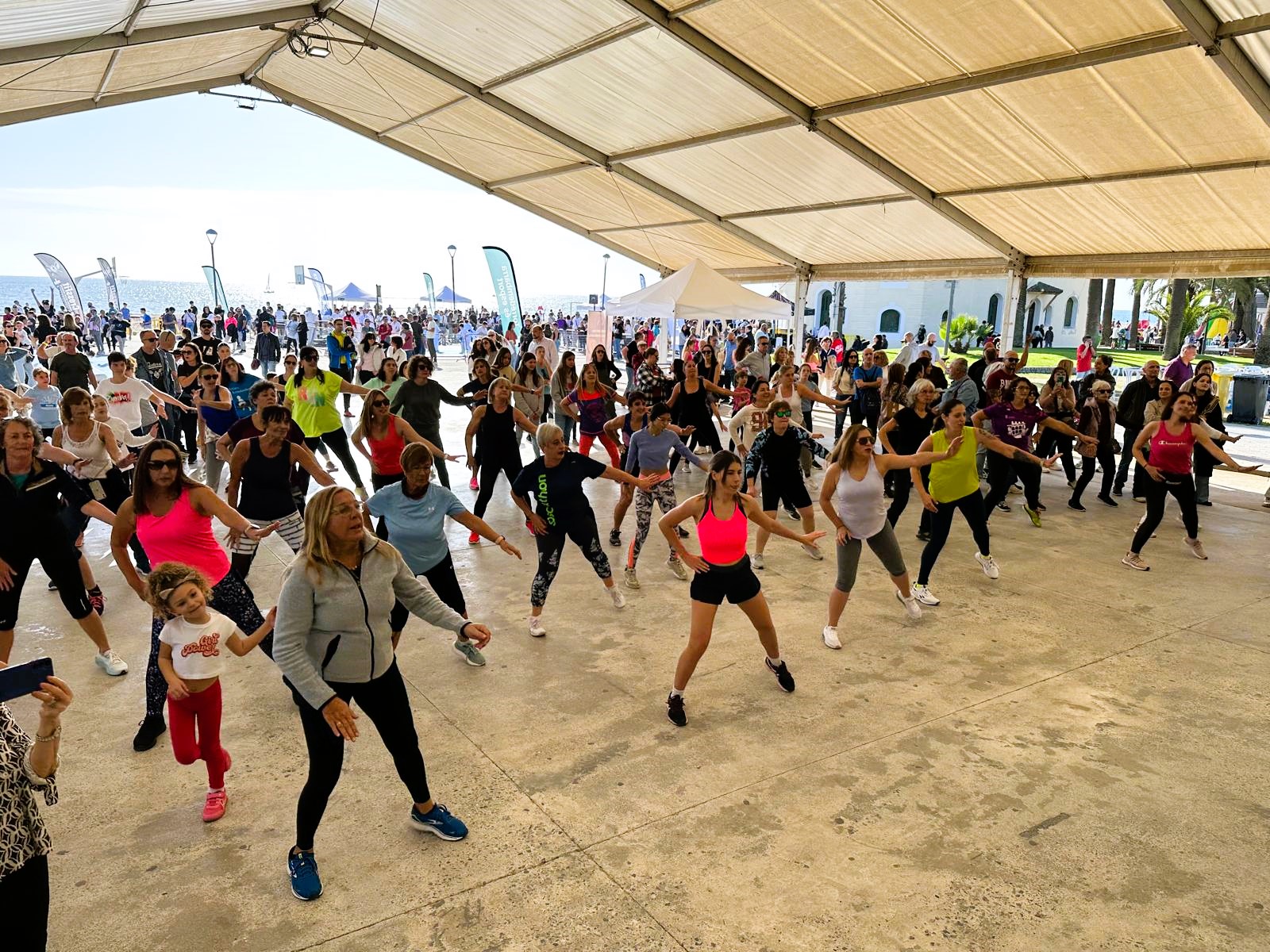 Foto d'una de les exhibicions de la Festa de l'Esport