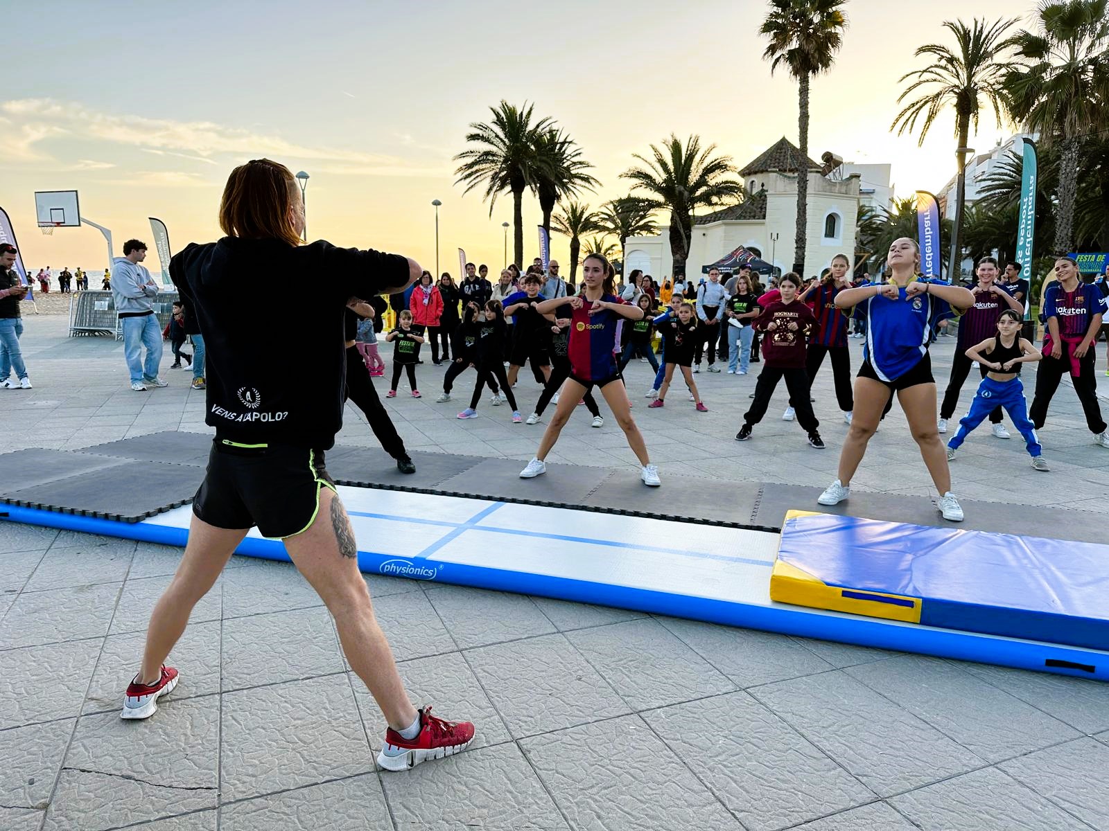 Foto d'una de les exhibicions de la Festa de l'Esport