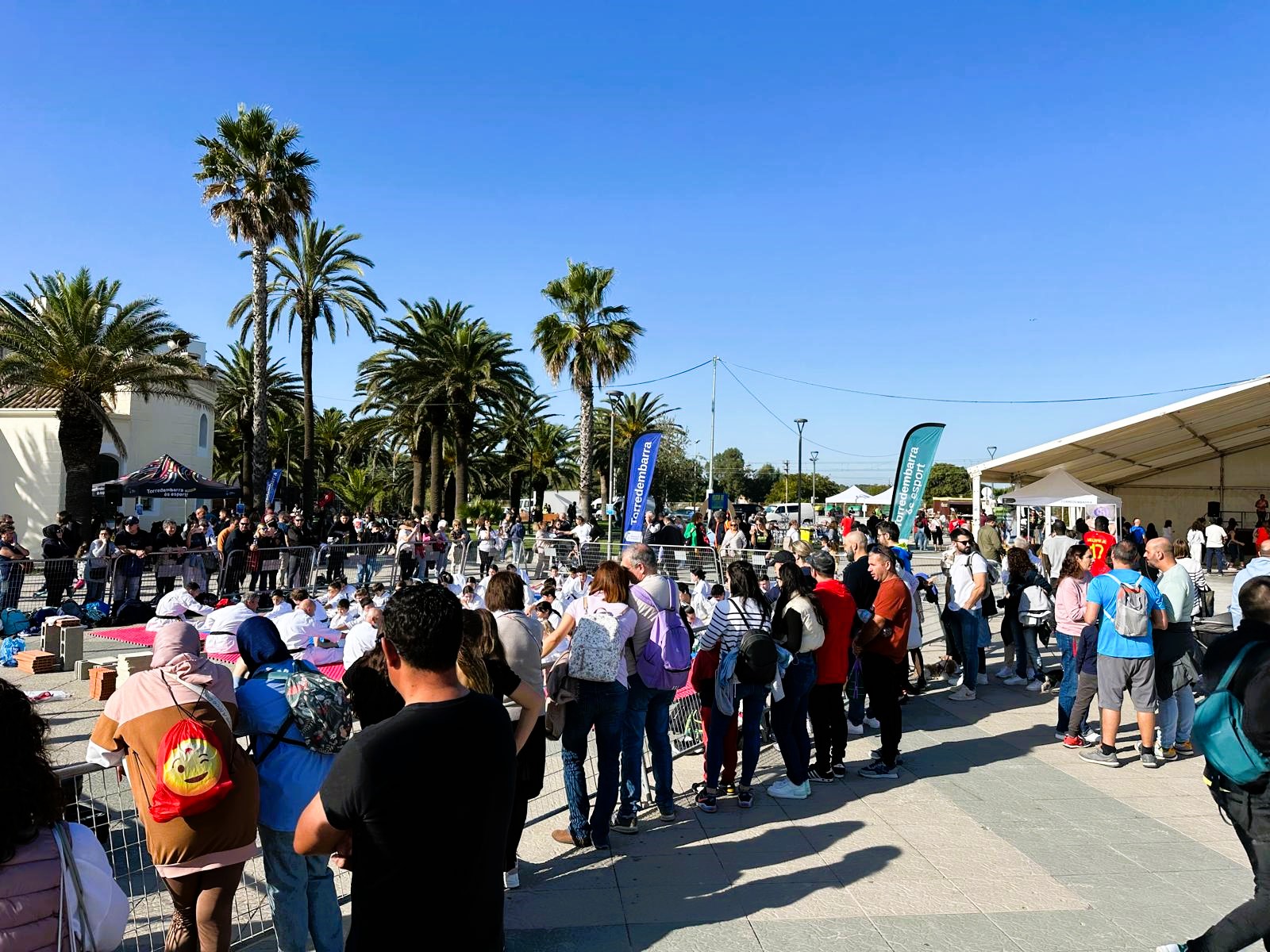 Foto d'una de les exhibicions de la Festa de l'Esport
