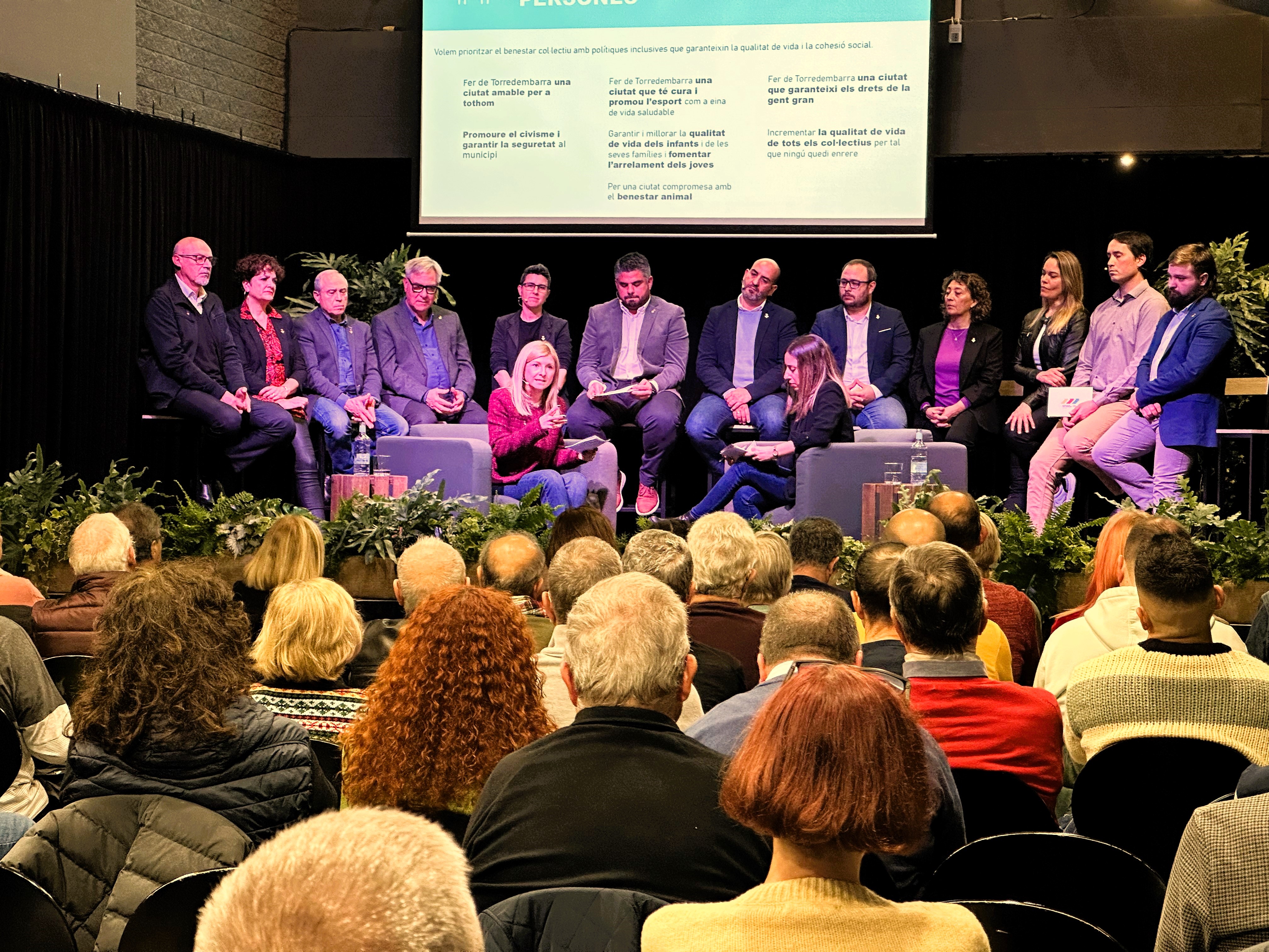 La regidora de Turisme i Comerç, Jovita Baltasar, en la presentació del Pla d'Actuació Municipal