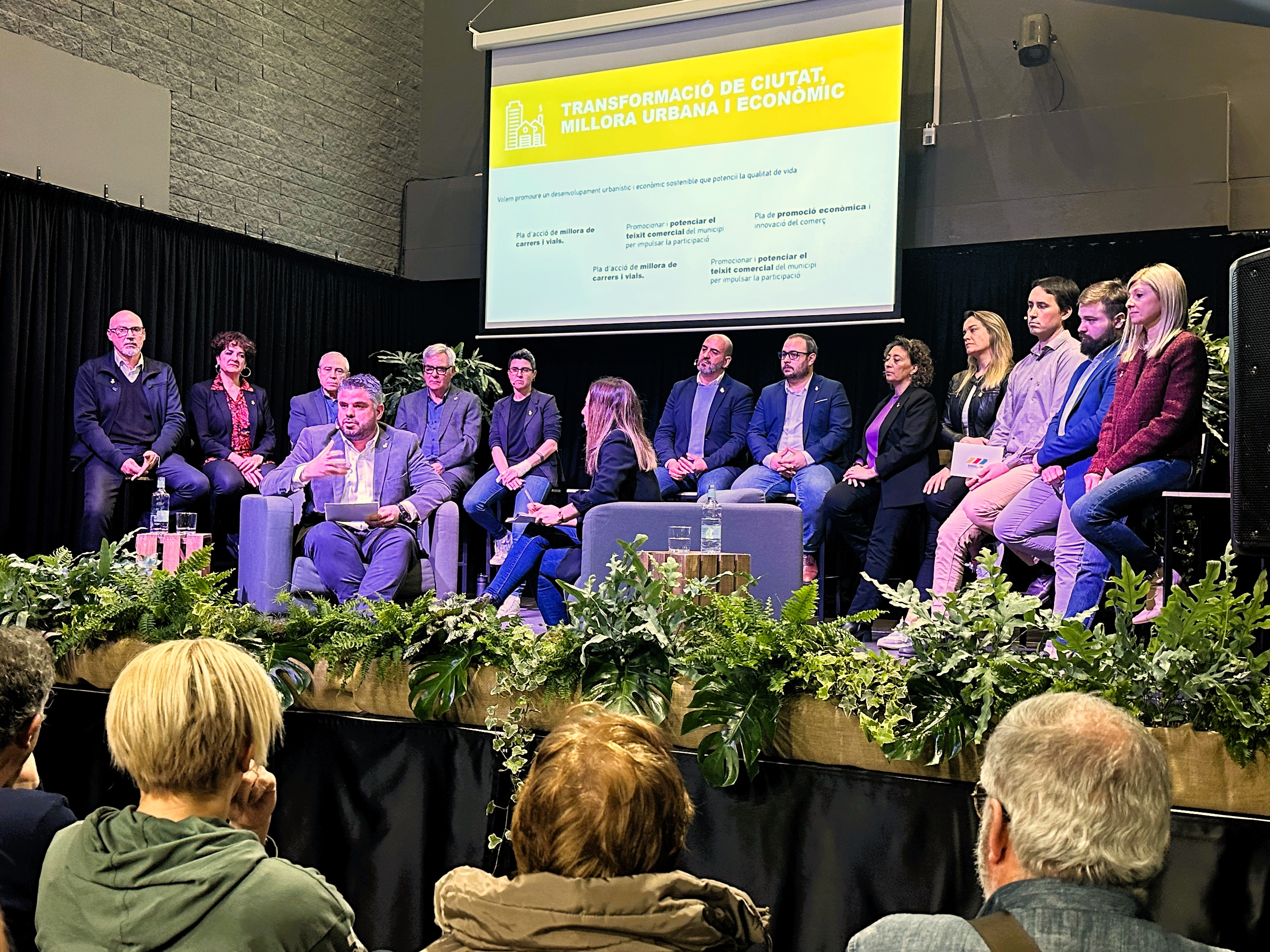 El regidor de Residus i Neteja Viària, Raúl García, en la presentació del Pla d'Actuació Municipal