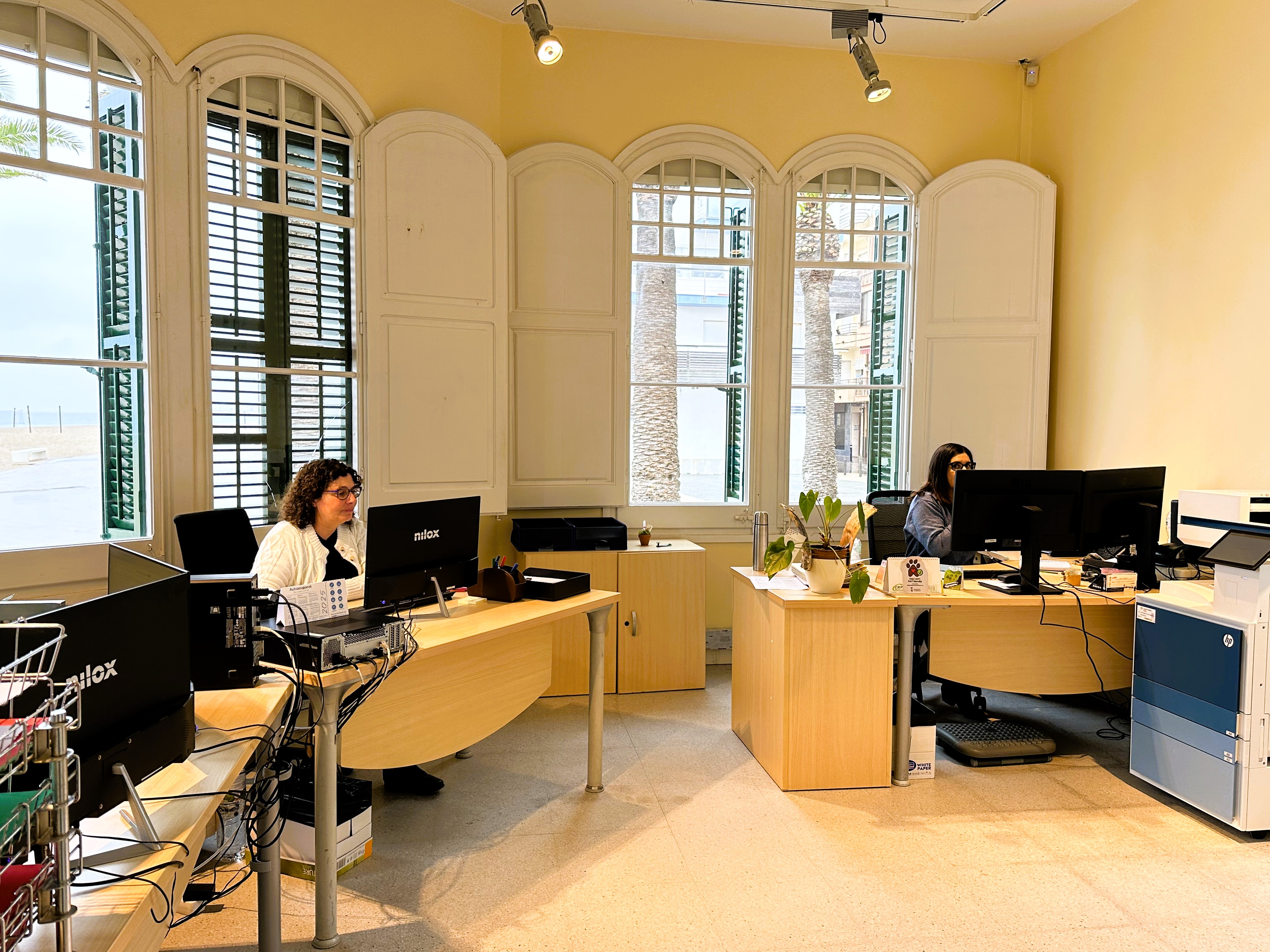 Dependències de la Regidoria de Sostenibilitat a Cal Bofill