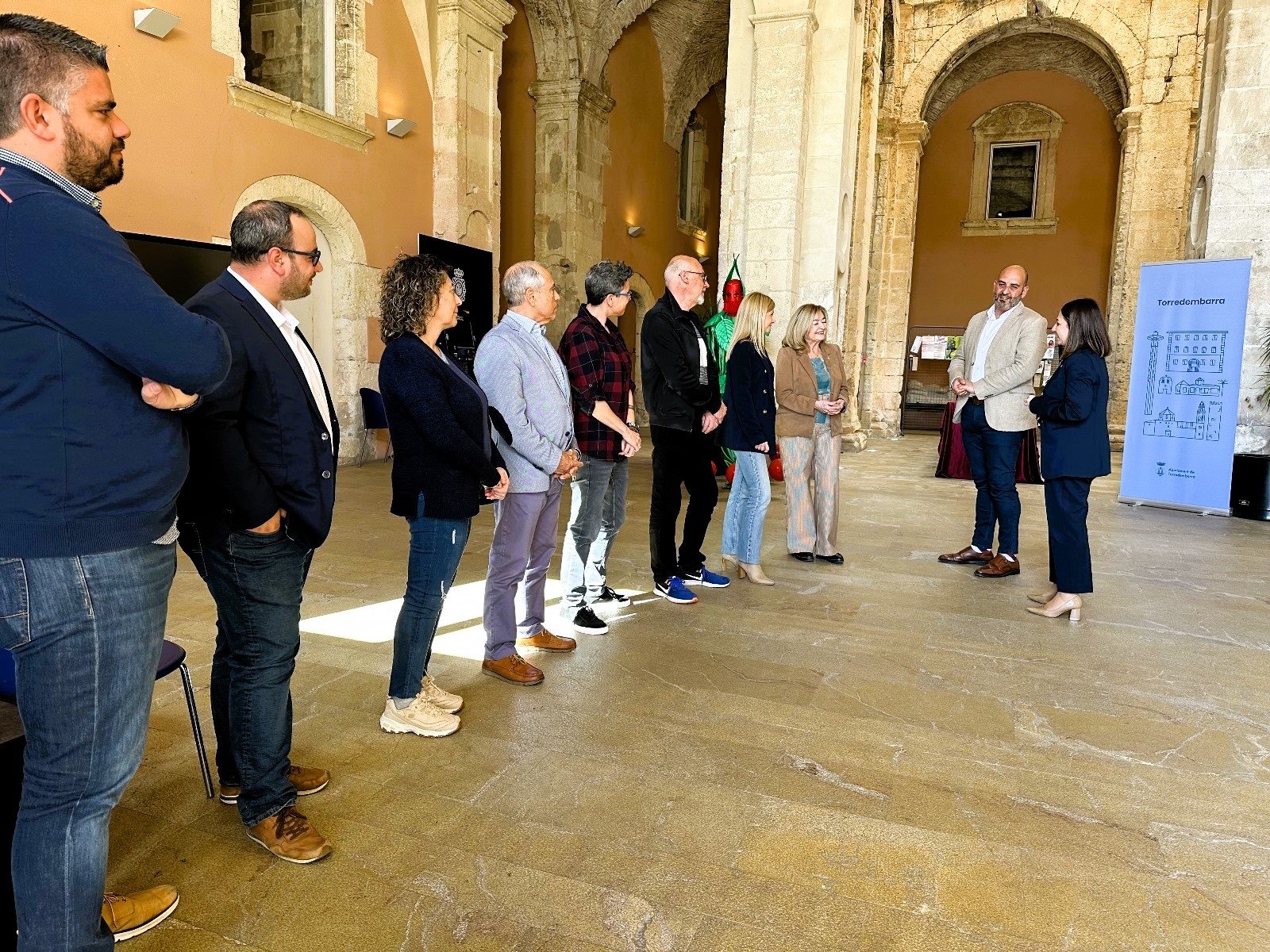 Visita de la nova delegada del Govern de la Generalitat