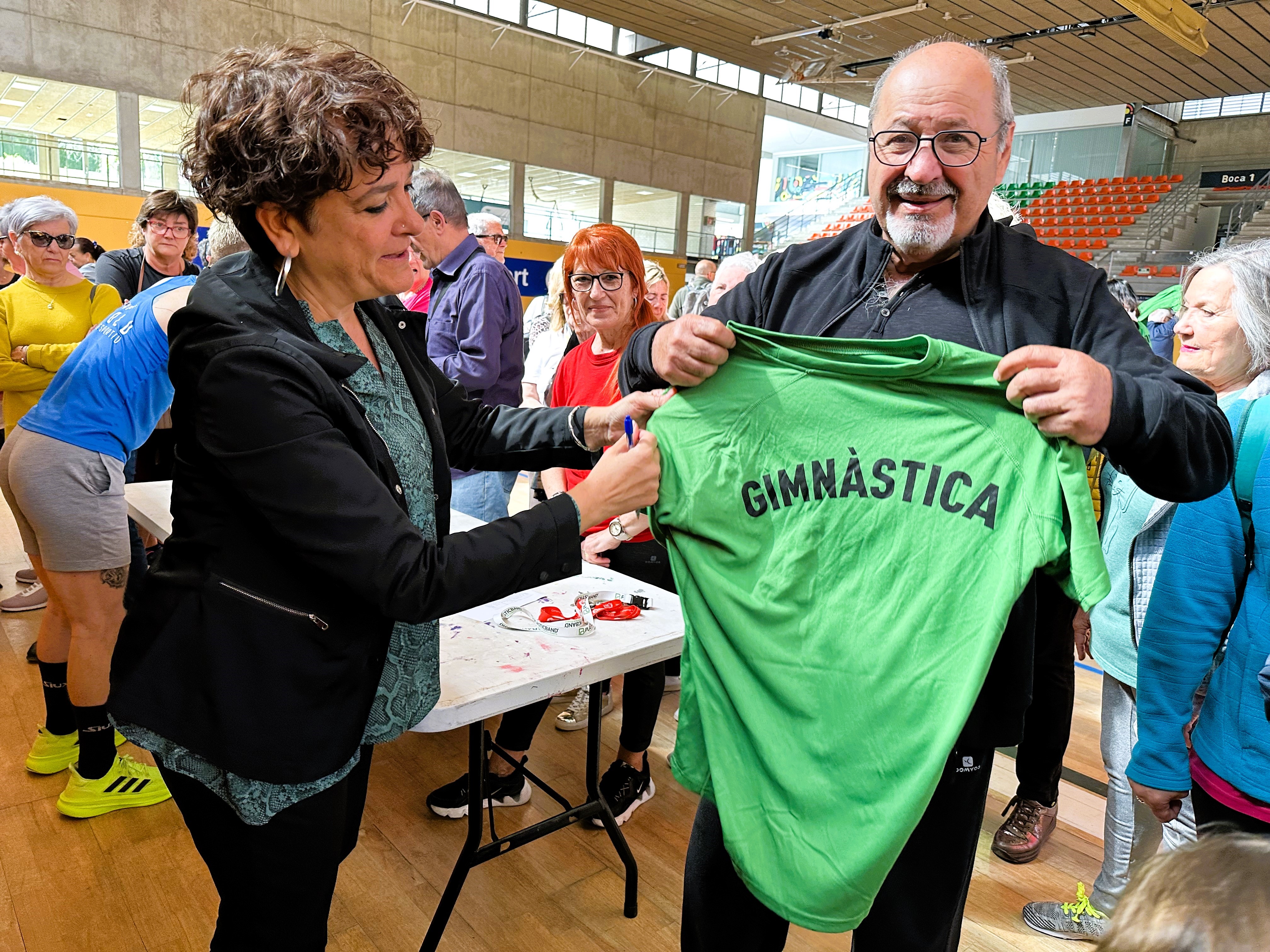 Lliurament de les samarretes tècniques