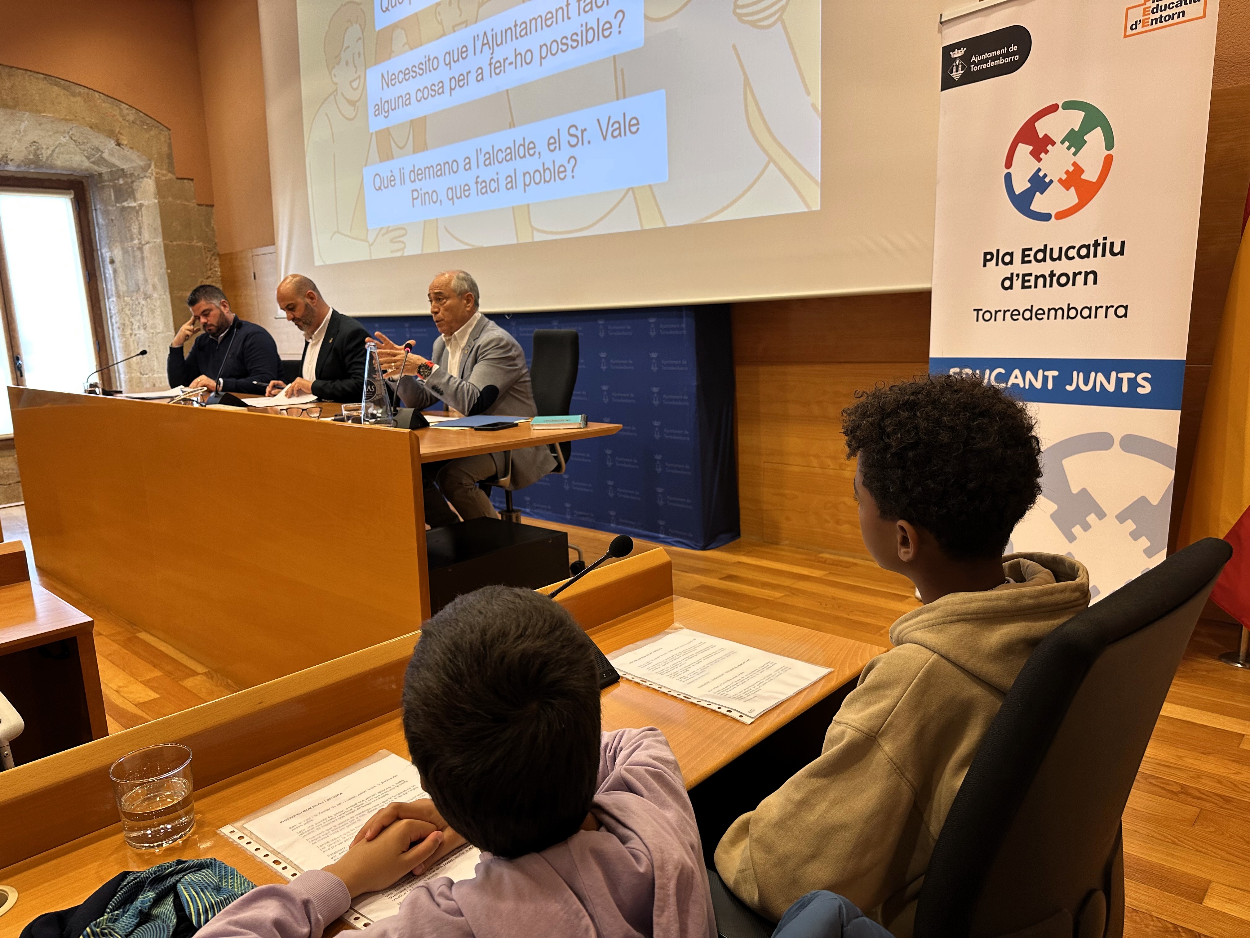 Ple juvenil "Entre tots i totes fem la Torre", del 3 d'abril de 2025