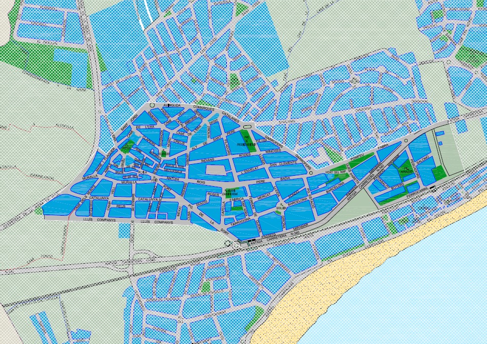 Plànol neteja contenidors comercials