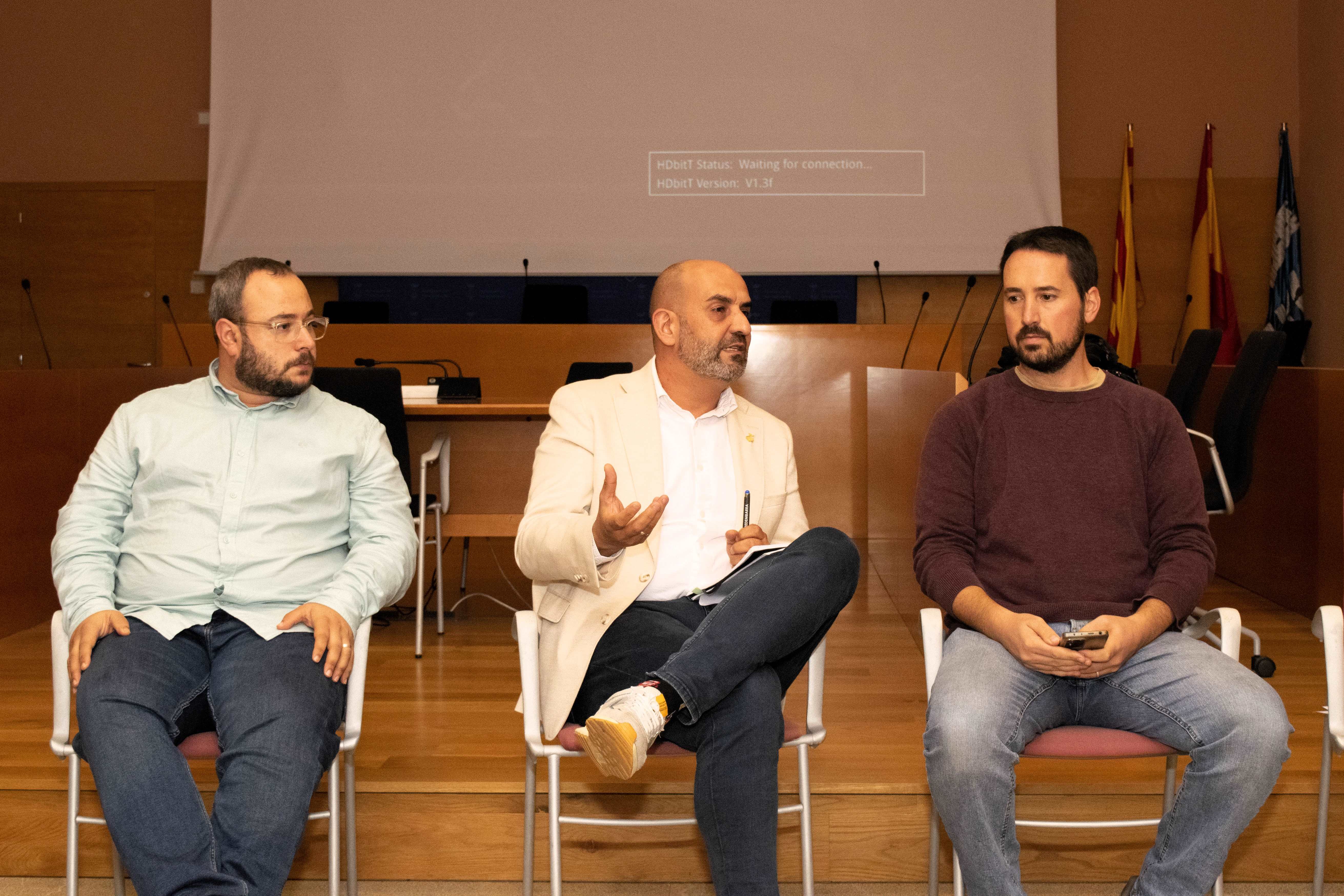Imatge de la reunió de la Taula d'Infància del 6 de novembre