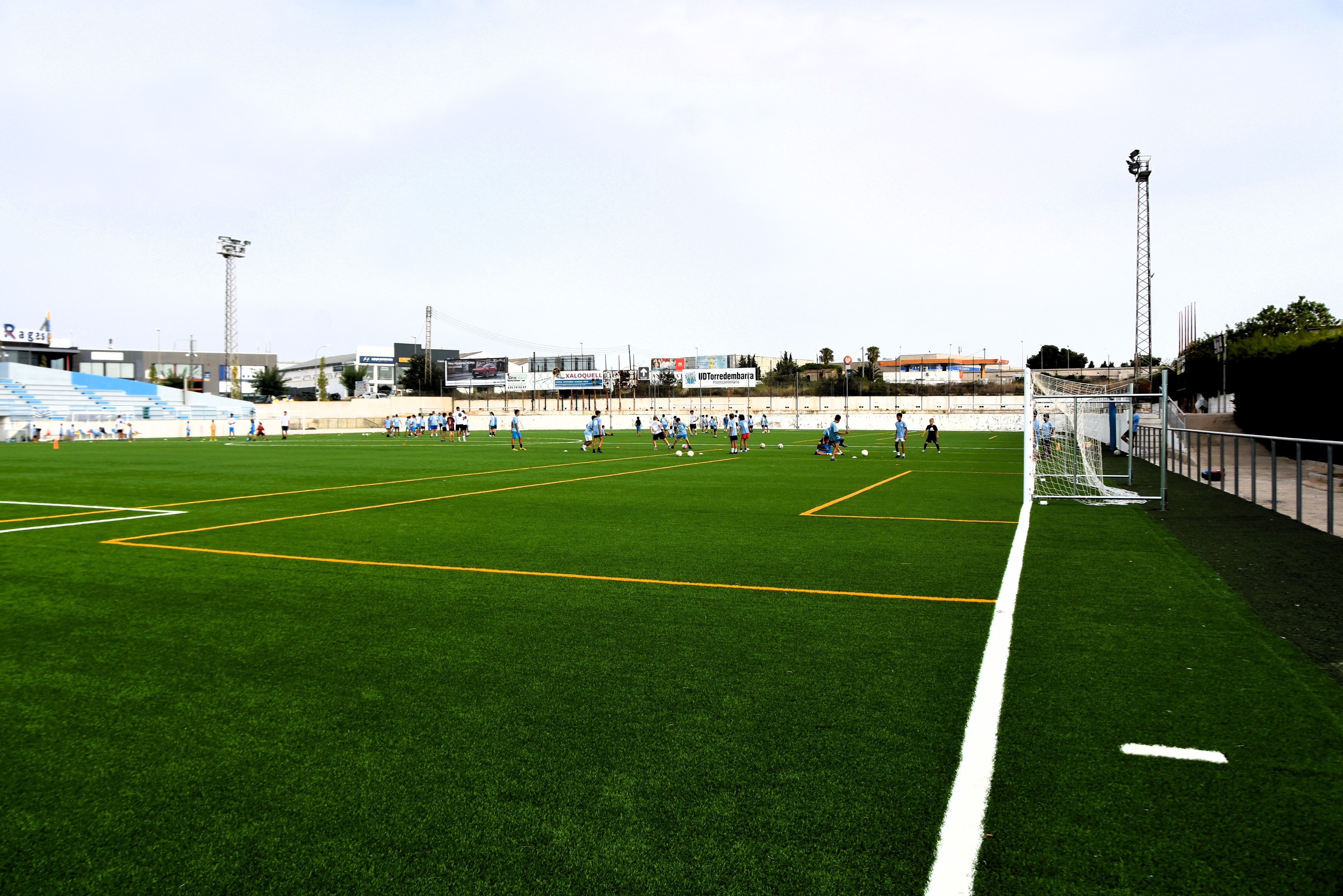 Imatge d'arxiu del camp de futbol municipal