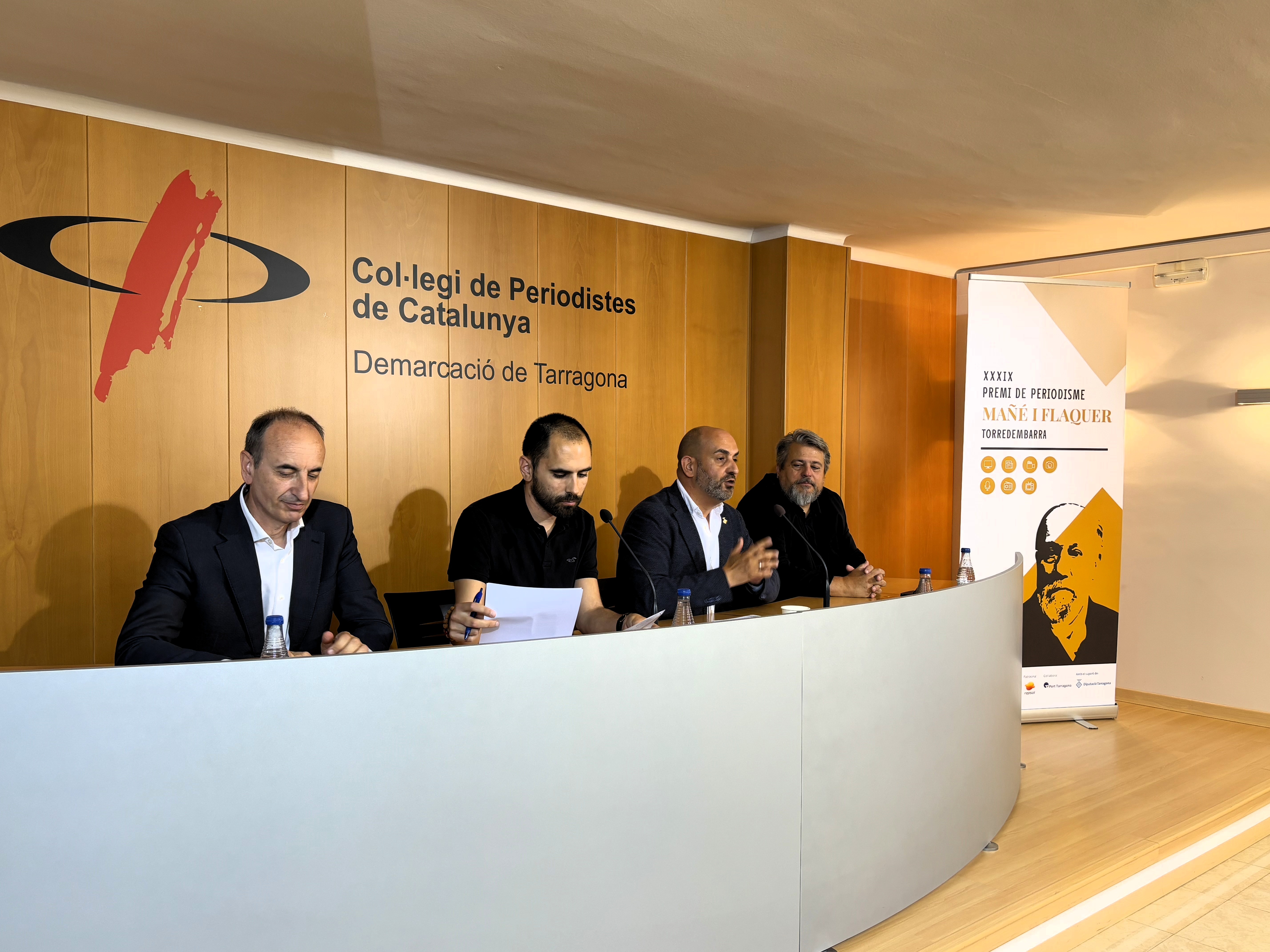Presentació del XXXIX Premi de Periodisme Mañé i Flaquer