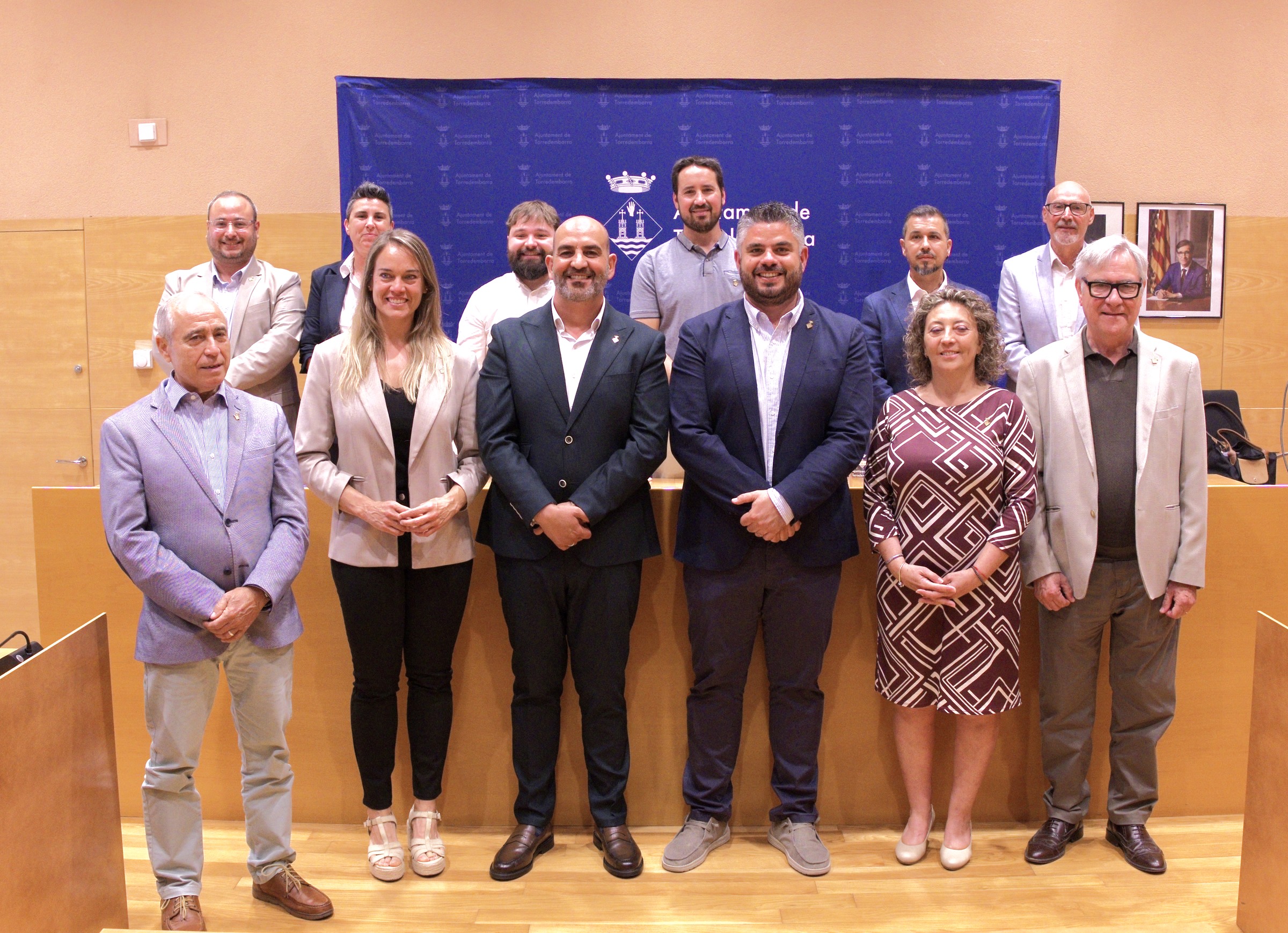 Foto de grup de l'equip de govern