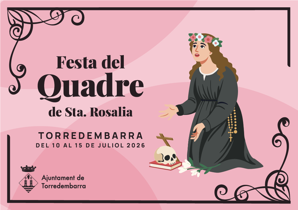 Imatge promocional de la Festa del Quadre de Santa Rosalia