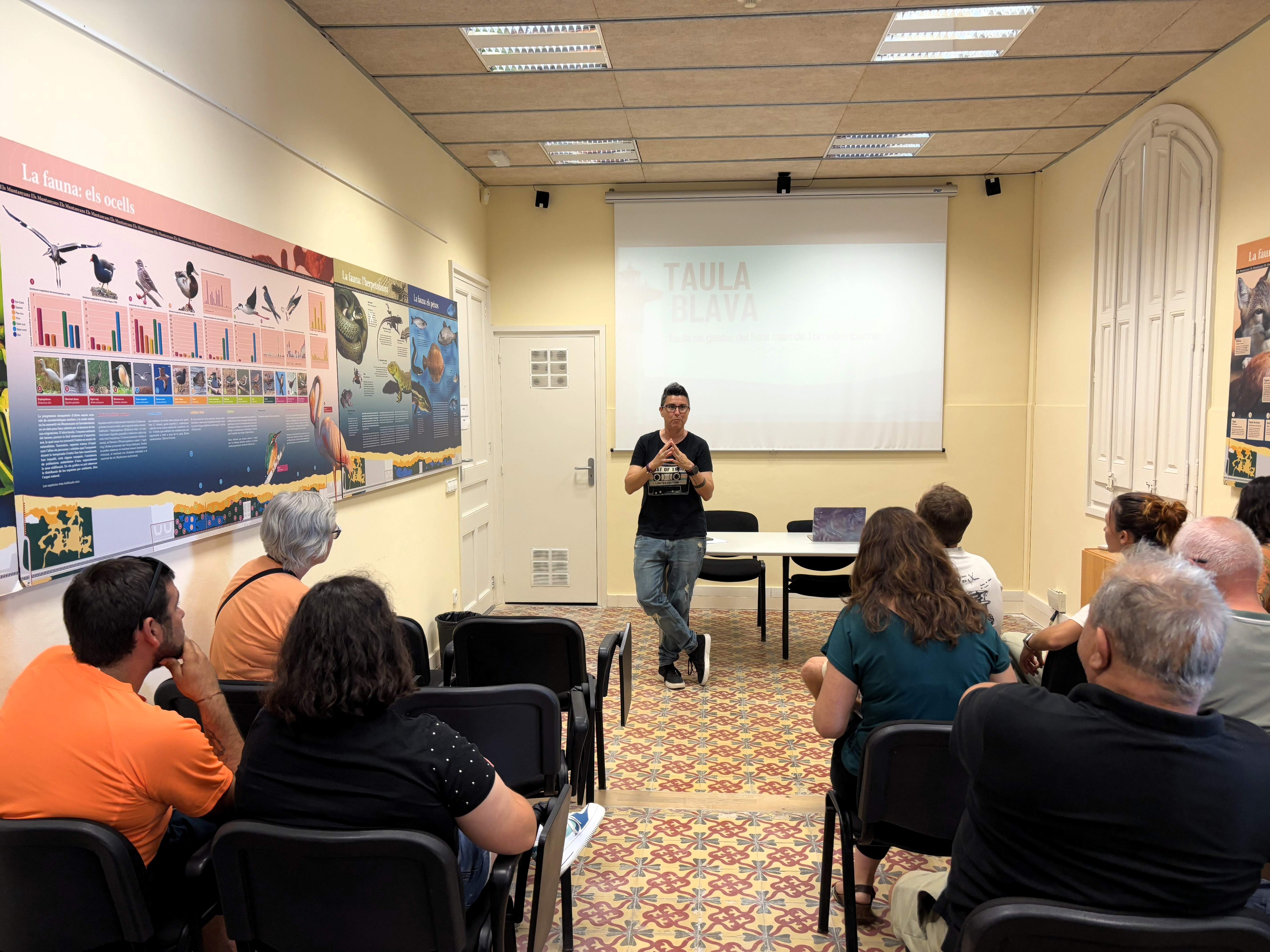 Reunió de constitució de la Taula Blava