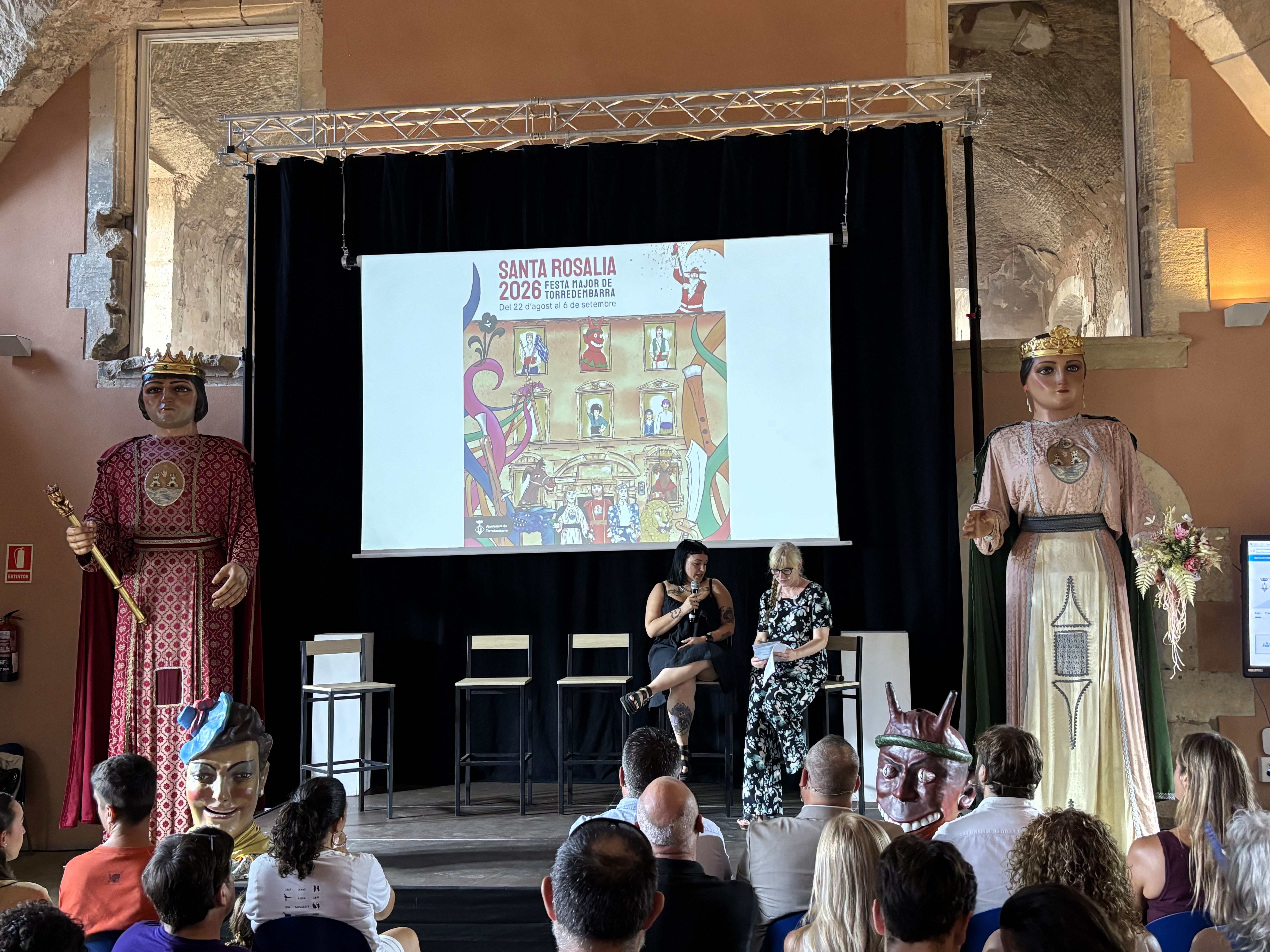 Presentació del programa d'actes de la Festa Major de Santa Rosalia