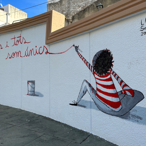 Mural "Totes i tots som únics"