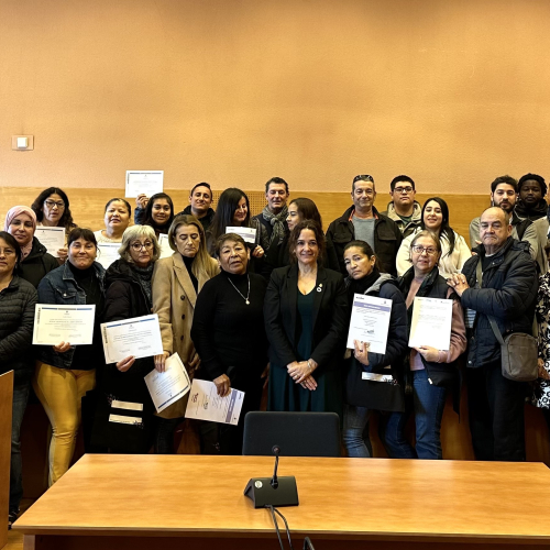 Lliurament dels diplomes acreditatius