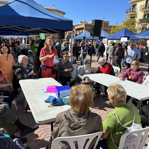 Taller de memòria de la 1a Fira de la salut