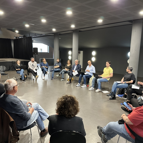 Reunió de treball entre l'Ajuntament i representants de les entitats veïnals