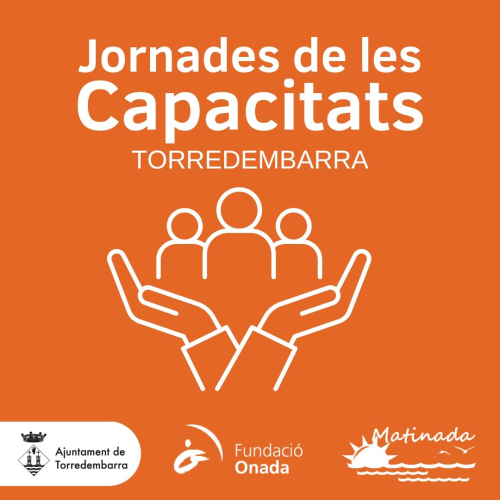 Foto del cartell de les Jornades de les Capacitats Diverses a Torredembarra