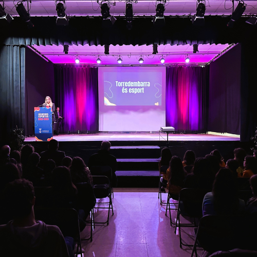 Imatge d'arxiu d'entrega dels guardons esportius 2022-2023