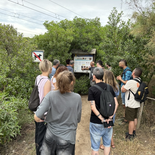 Visita guiada al Sender Blau agost 2024