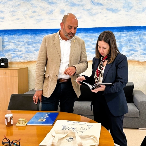 Visita de la nova delegada del Govern de la Generalitat