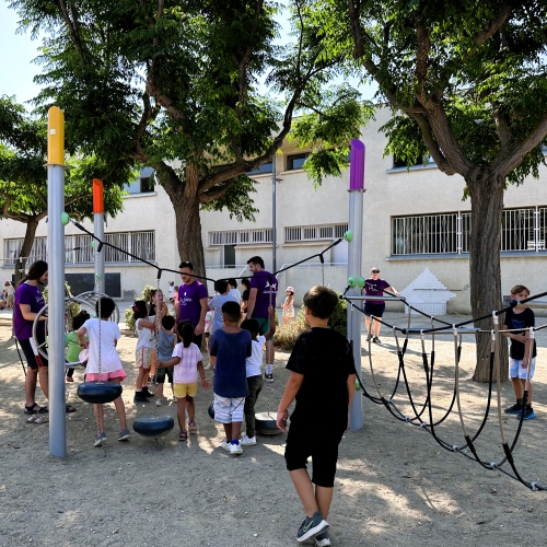 Imatge d'arxiu del Casal d'Estiu municipal del 2023