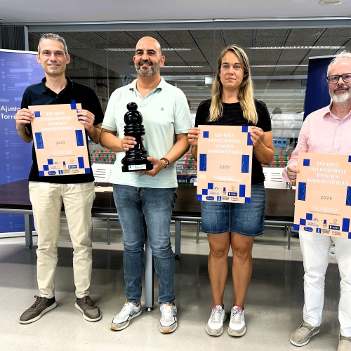 Presentació del 25è Open Internacional d'Escacs de Torredembarra