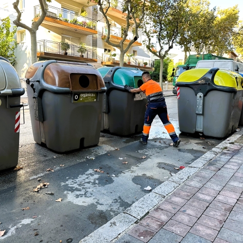 Bateria de contenidors