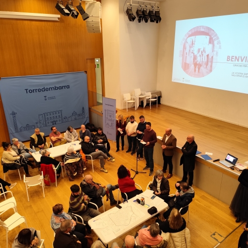 Primera sessió participativa del Pla de Barris