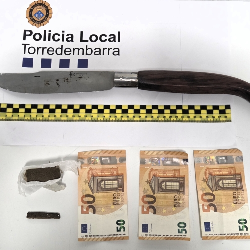 Detenció per un presumpte delicte contra la salut pública